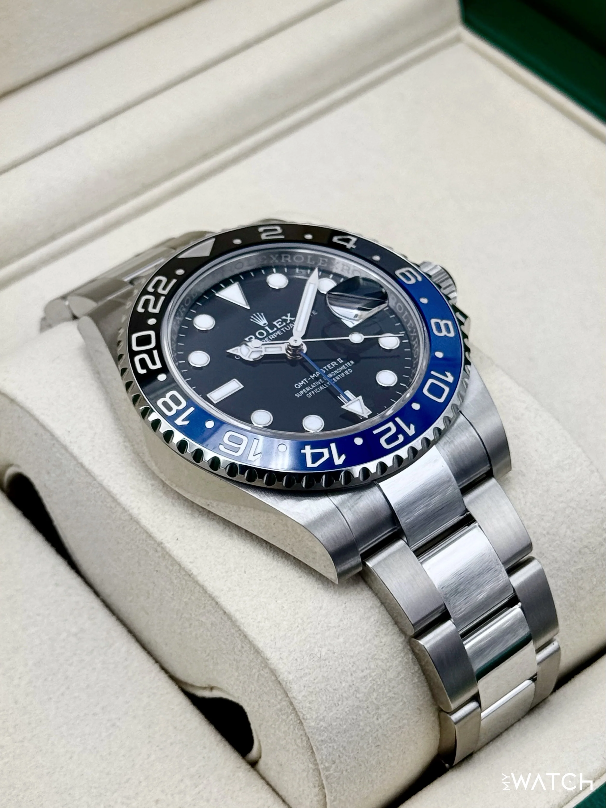 NEW 2026 Rolex GMT-Master II "Batman" 40mm 126710BLNR Oyster - Image 6