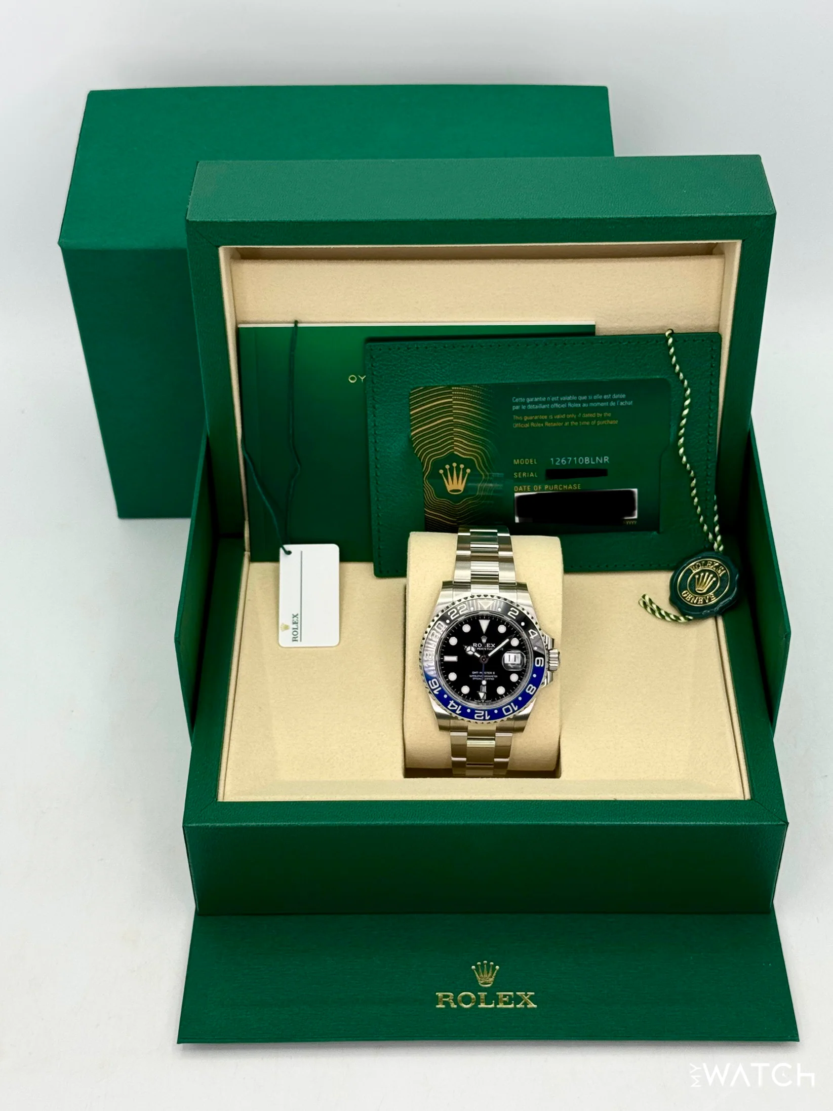 NEW 2026 Rolex GMT-Master II "Batman" 40mm 126710BLNR Oyster - Image 9