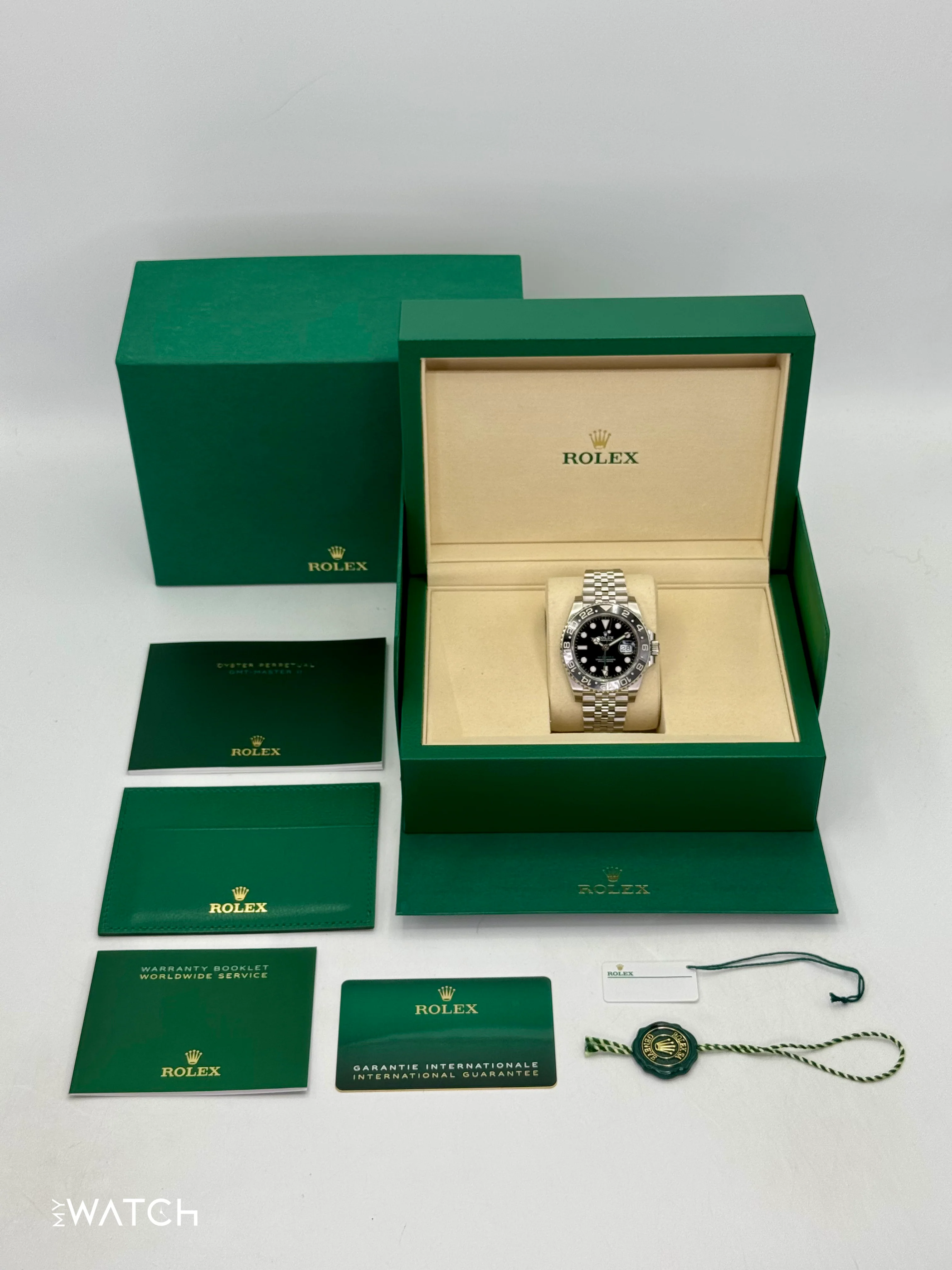 NEW 2026 Rolex GMT-Master II "Bruce Wayne" 40mm 126710GRNR Jubilee - Image 10