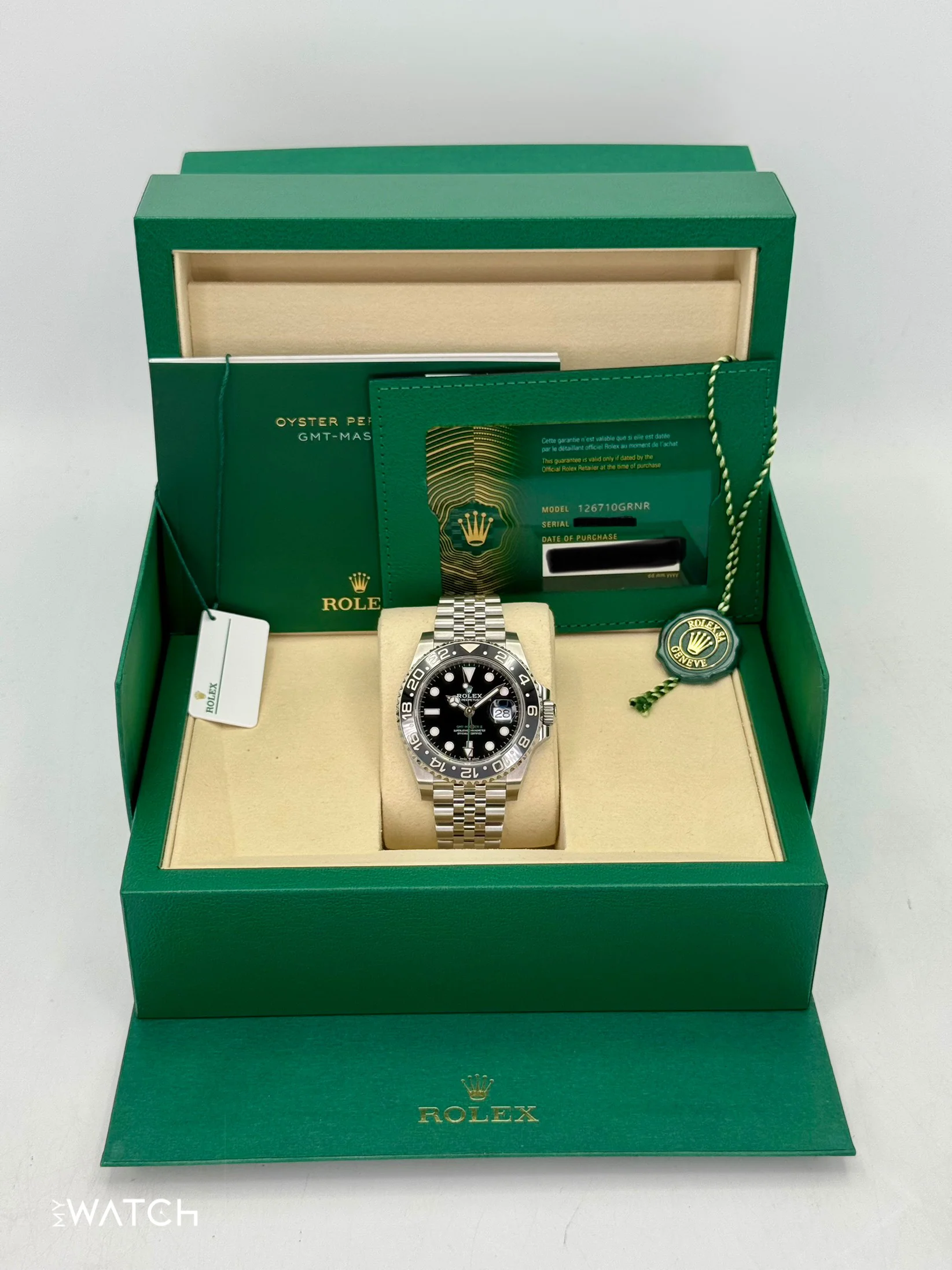 NEW 2026 Rolex GMT-Master II "Bruce Wayne" 40mm 126710GRNR Jubilee - Image 9
