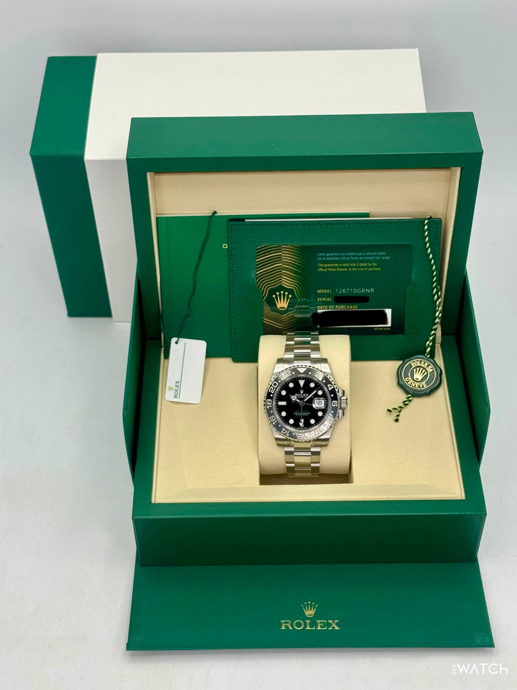 NEW 2026 Rolex GMT-Master II "Bruce Wayne" 40mm 126710GRNR Oyster (STICKERED) - Image 9