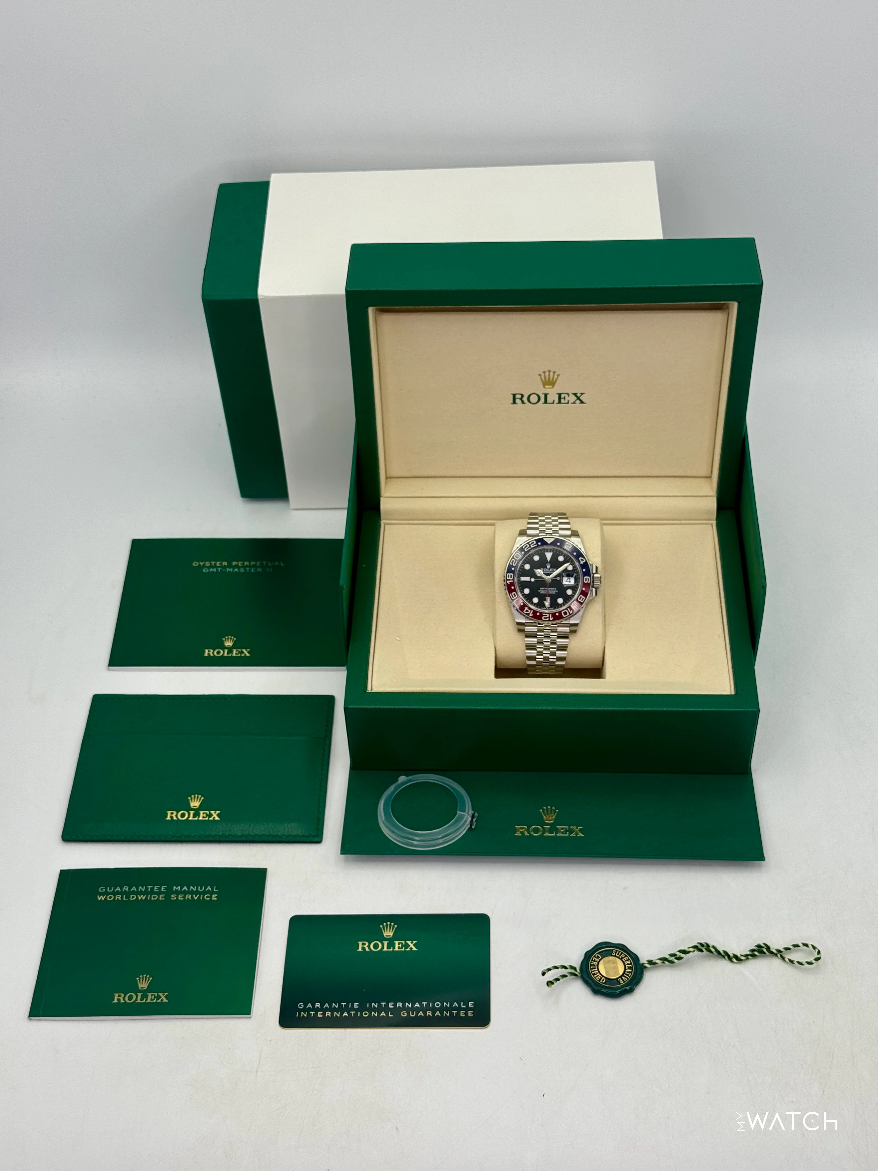 NEW 2026 Rolex GMT-Master II "Pepsi" 40mm 126710BLRO Jubilee (STICKERED) - Image 10