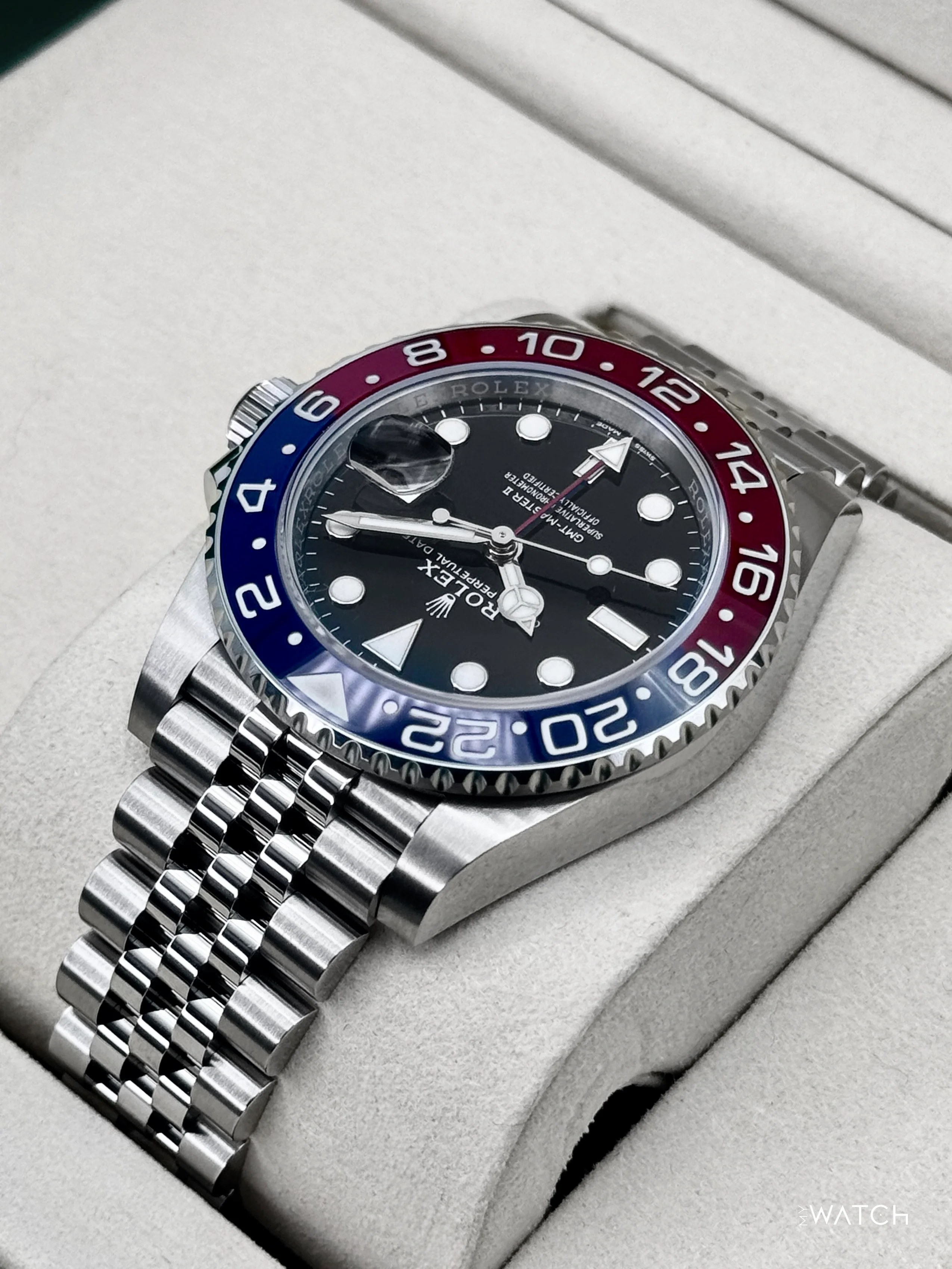 NEW 2026 Rolex GMT-Master II "Pepsi" 40mm 126710BLRO Jubilee (STICKERED) - Image 7