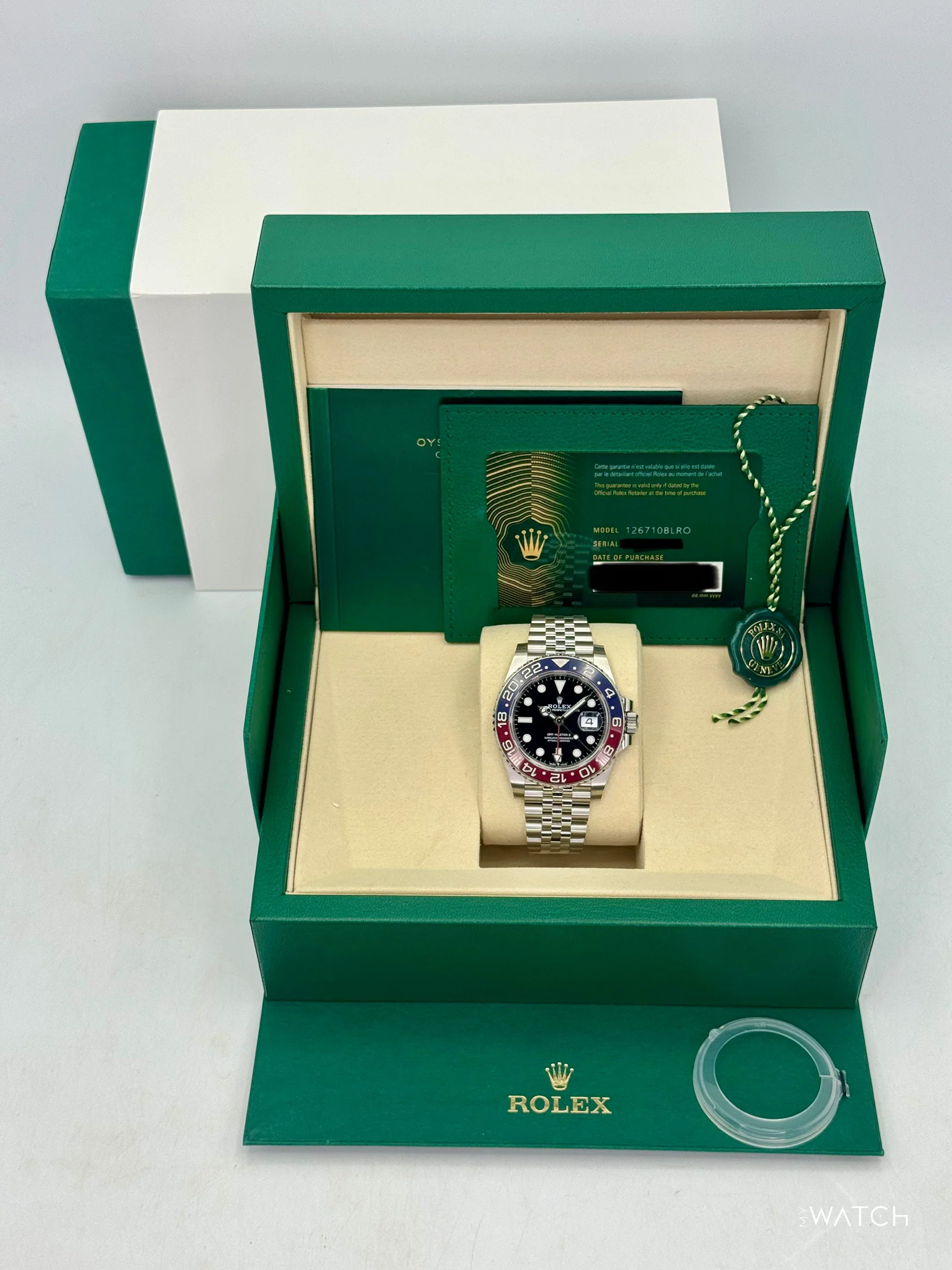 NEW 2026 Rolex GMT-Master II "Pepsi" 40mm 126710BLRO Jubilee (STICKERED) - Image 9