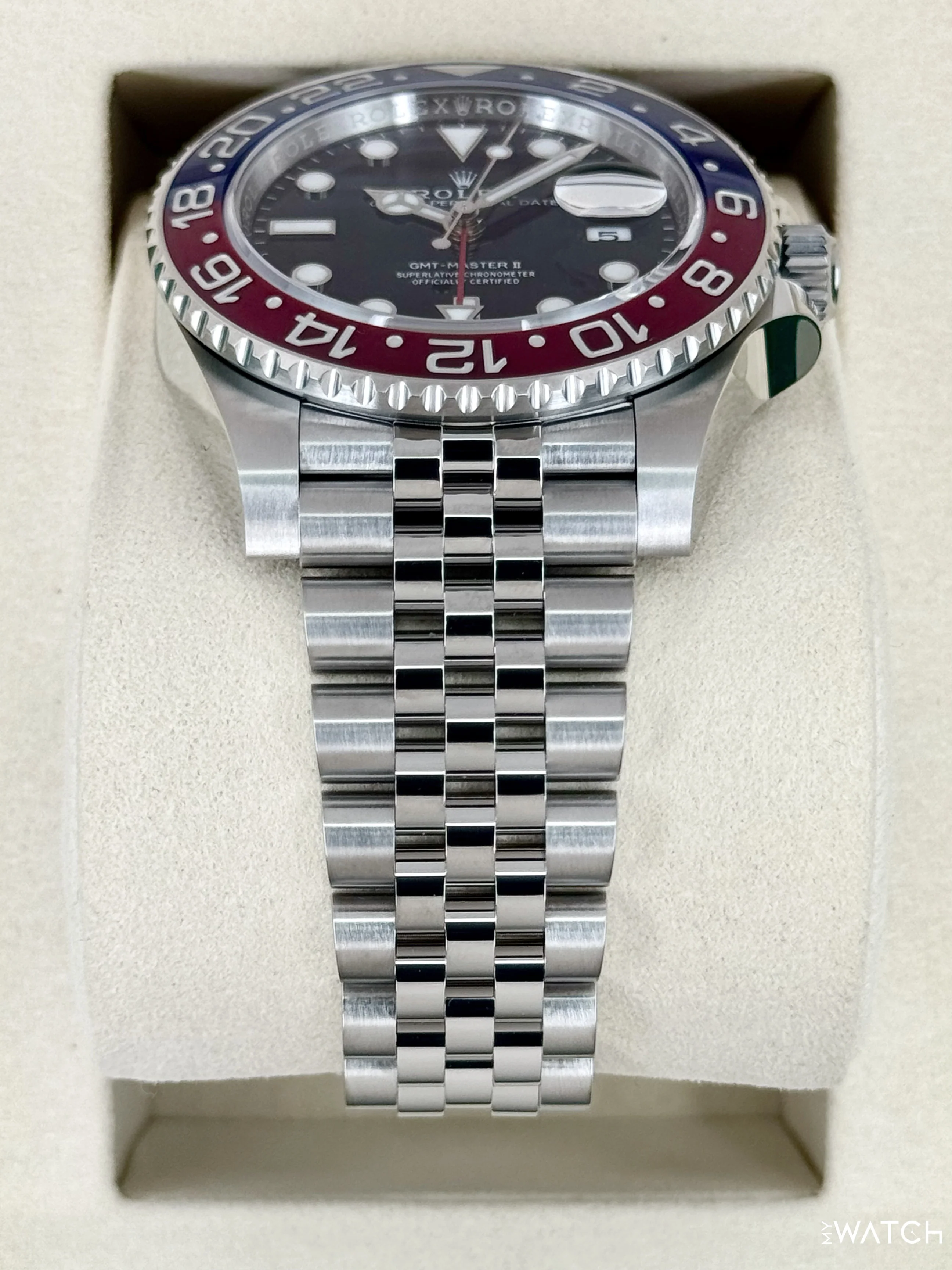 NEW 2026 Rolex GMT-Master II "Pepsi" 40mm 126710BLRO Jubilee (STICKERED) - Image 3