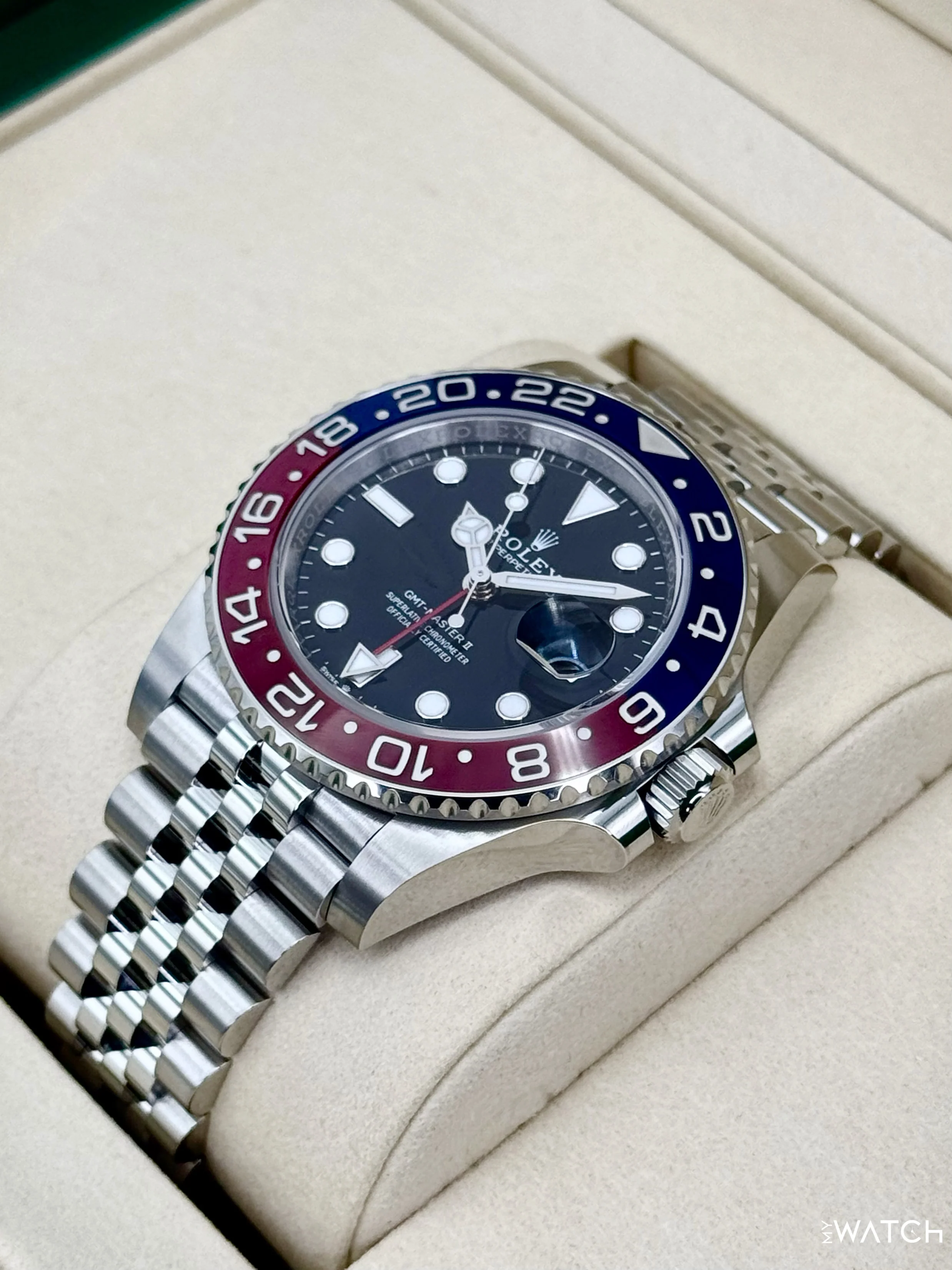 NEW 2026 Rolex GMT-Master II "Pepsi" 40mm 126710BLRO Jubilee (STICKERED) - Image 5