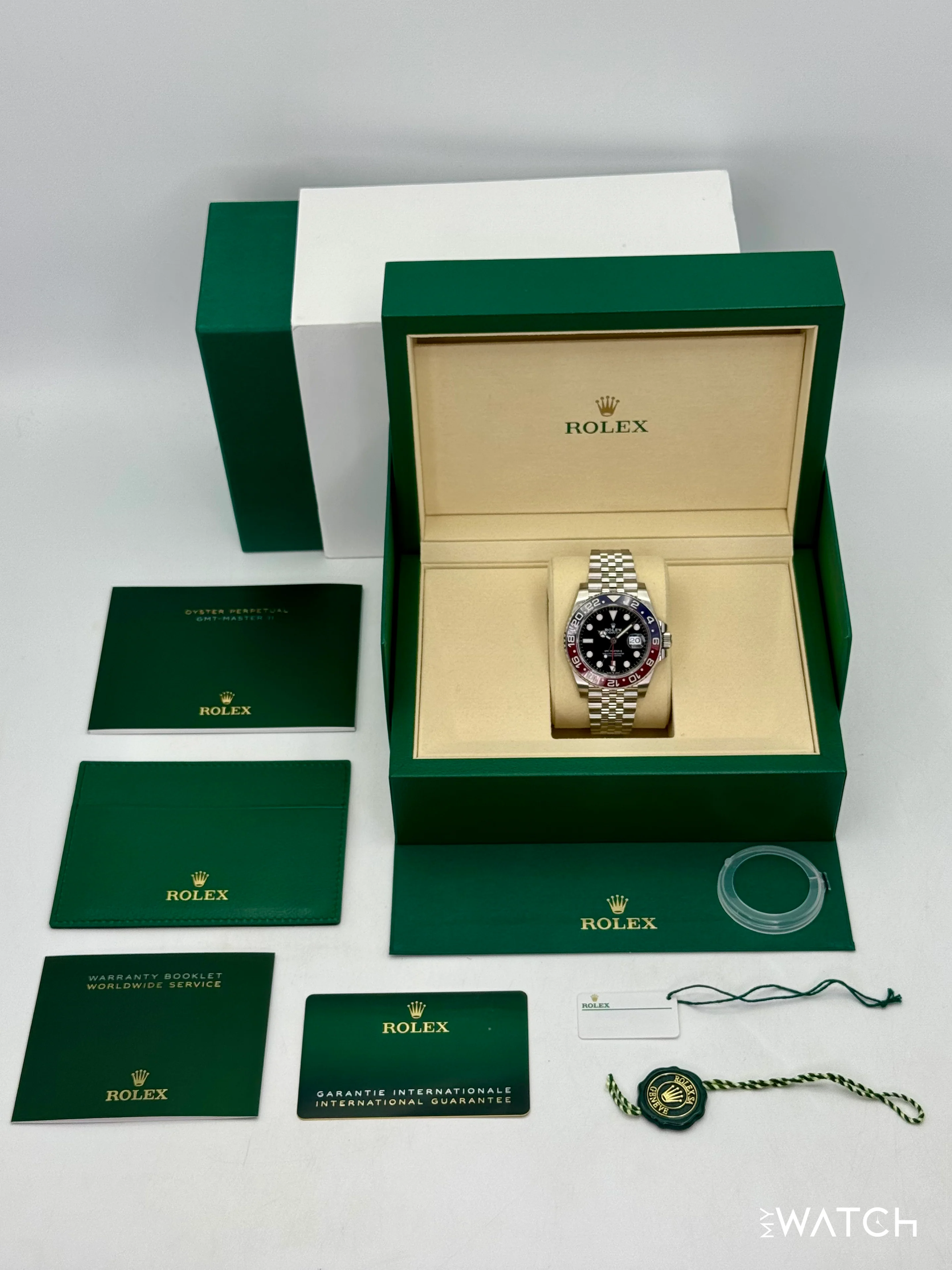 NEW 2026 Rolex GMT-Master II "Pepsi" 40mm 126710BLRO Jubilee (STICKERED) - Image 10