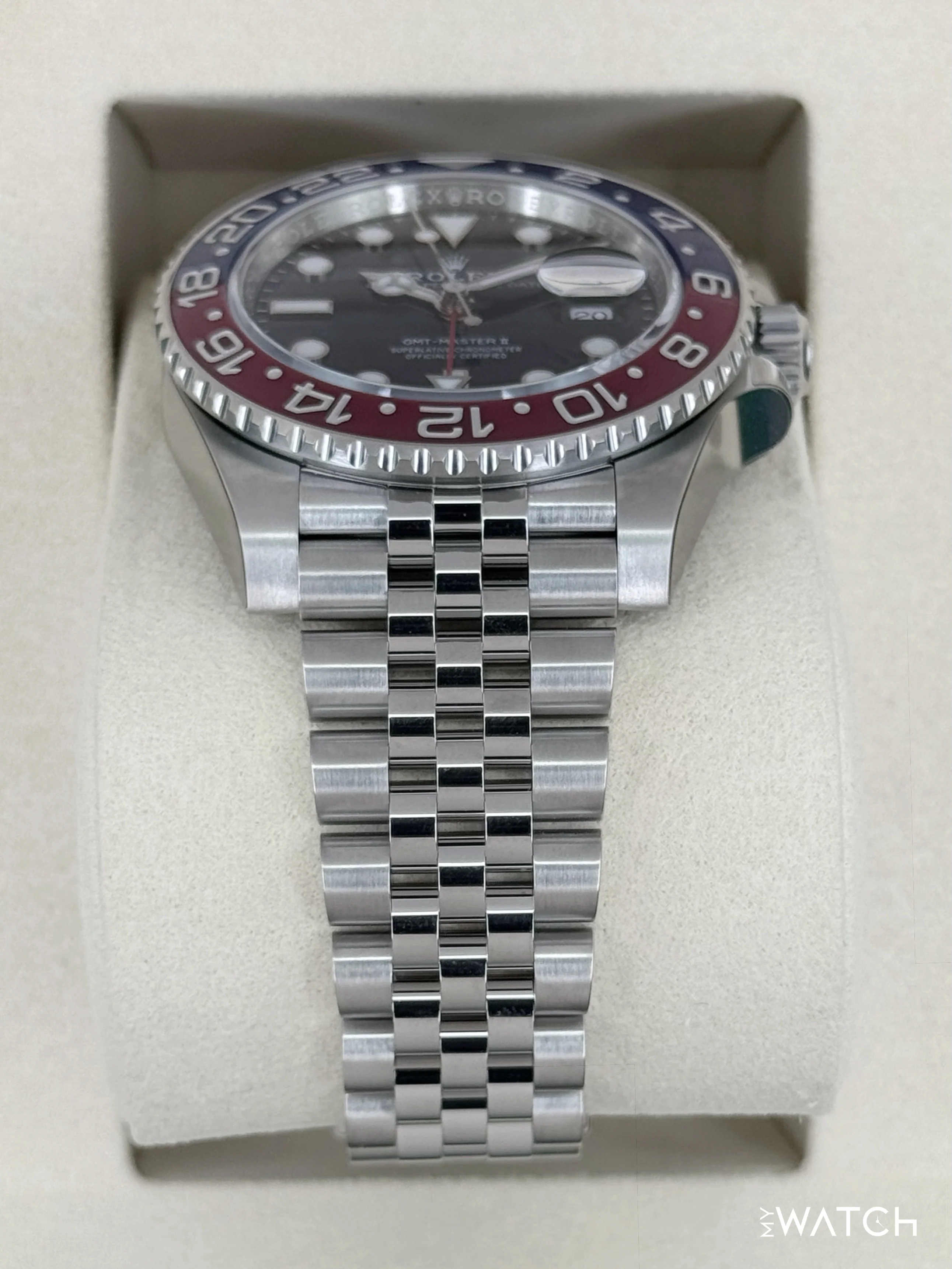 NEW 2026 Rolex GMT-Master II "Pepsi" 40mm 126710BLRO Jubilee (STICKERED) - Image 3