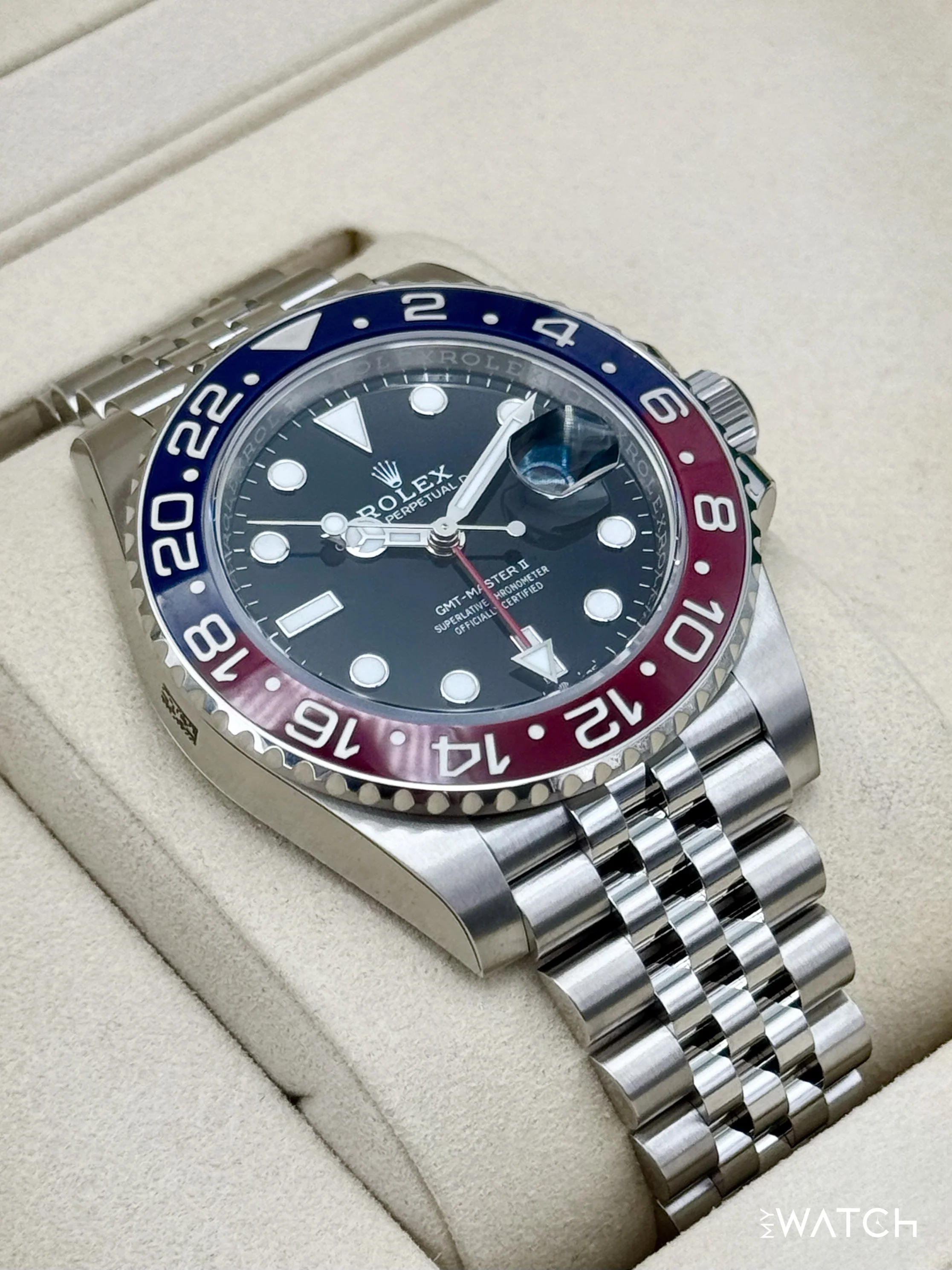 NEW 2026 Rolex GMT-Master II "Pepsi" 40mm 126710BLRO Jubilee (STICKERED) - Image 6