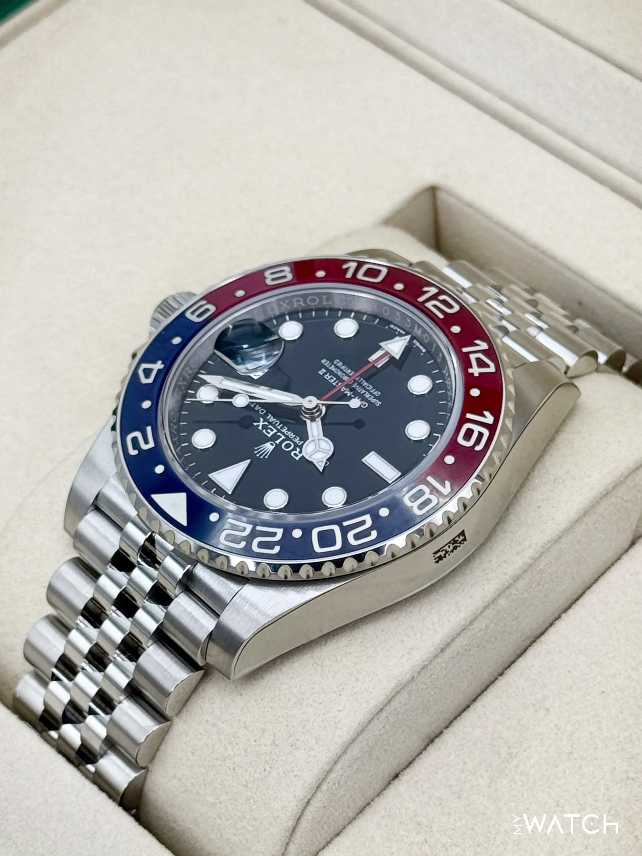 NEW 2026 Rolex GMT-Master II "Pepsi" 40mm 126710BLRO Jubilee (STICKERED) - Image 7