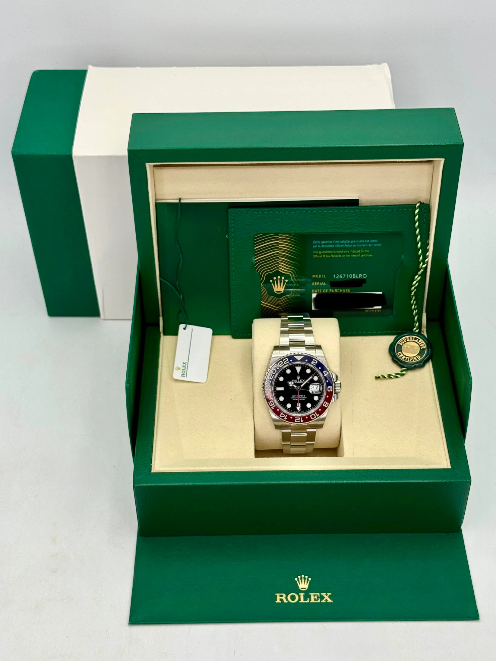 NEW 2026 Rolex GMT-Master II "Pepsi" 40mm 126710BLRO Oyster - Image 9