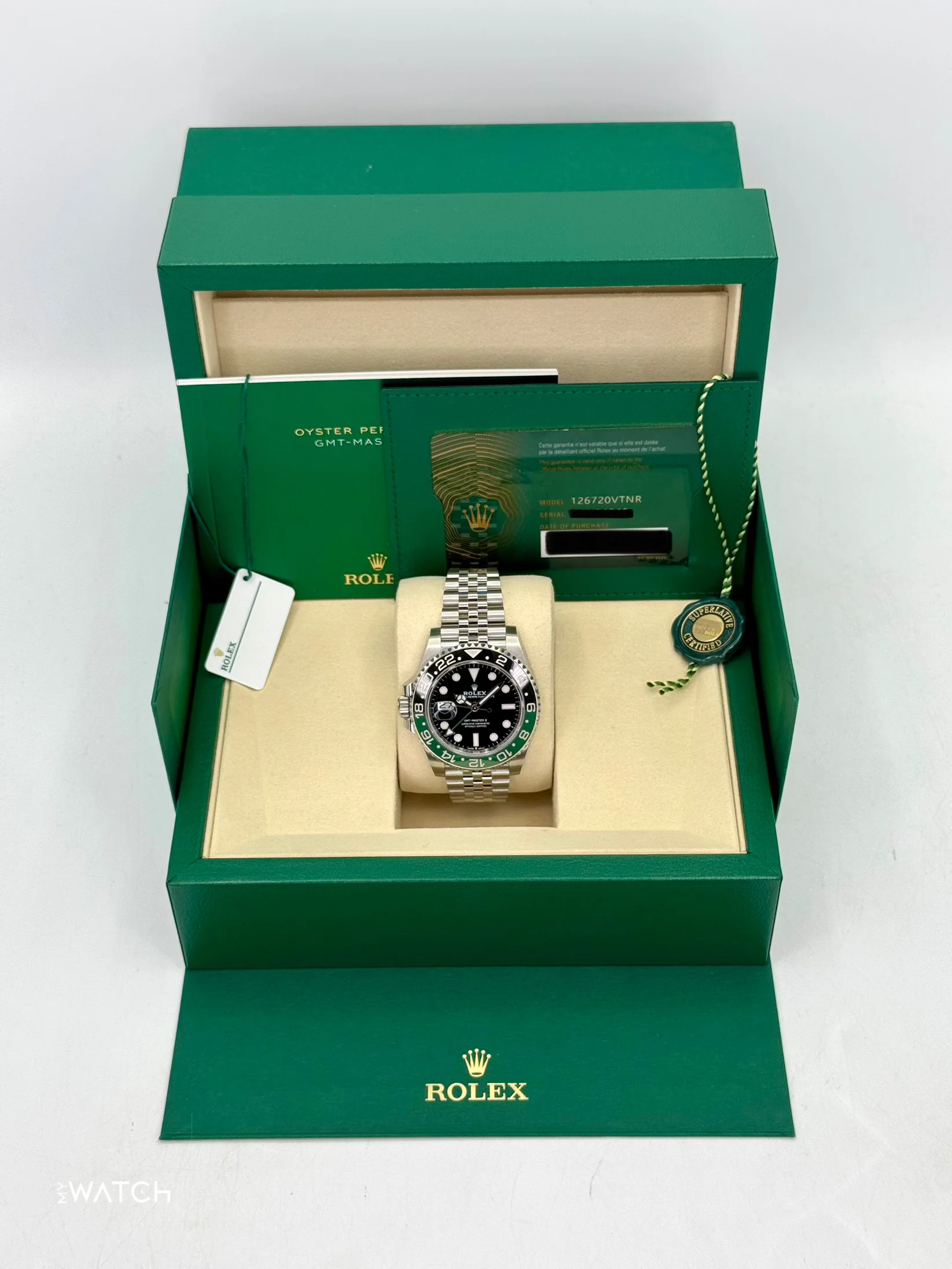 NEW 2026 Rolex GMT-Master II "Sprite" 40mm 126720VTNR Jubilee - Image 9