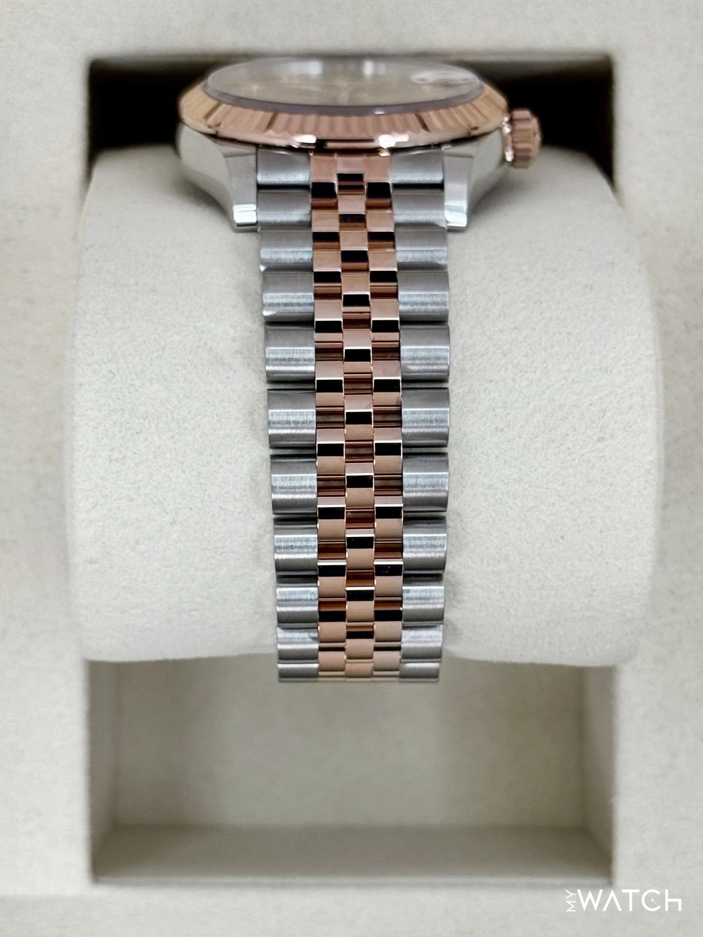 NEW 2026 Rolex Ladies Datejust 31mm 278271 Two-Tone Jubilee Pink Diamond Dial - Image 4