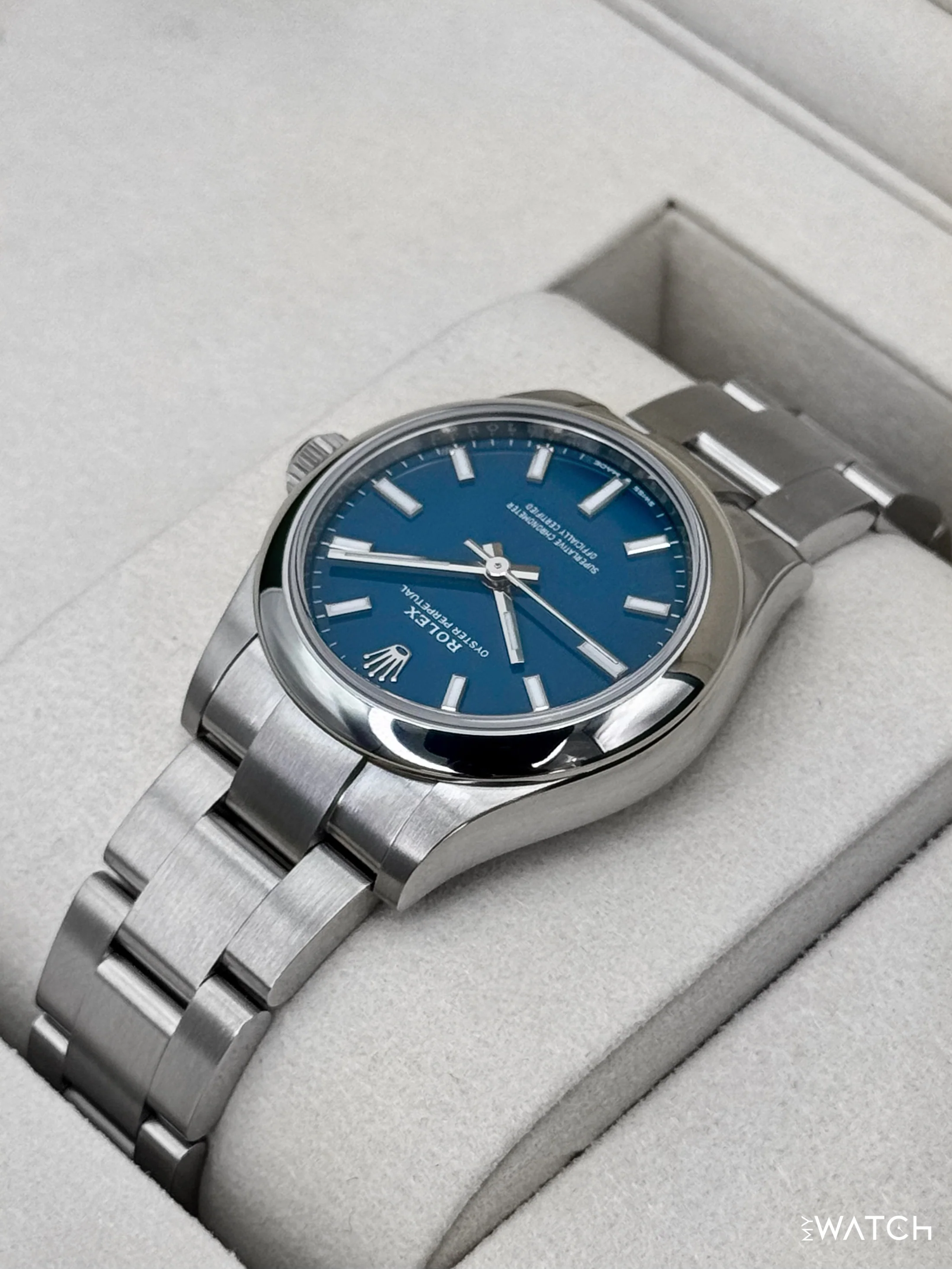 NEW 2026 Rolex Oyster Perpetual 31mm 277200 Med Blue Dial - Image 7