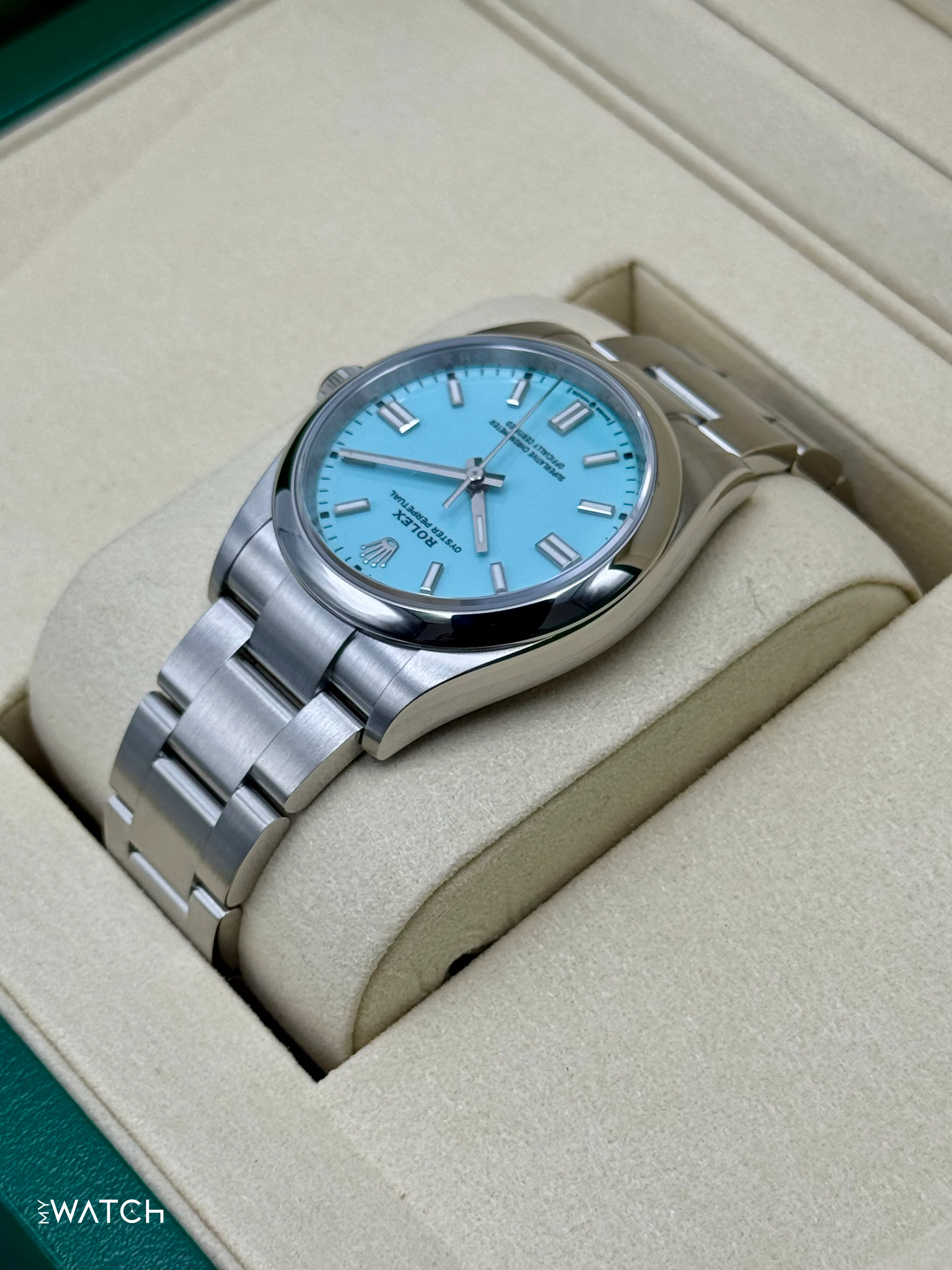 NEW 2026 Rolex Oyster Perpetual 36mm 126000 Tiffany Blue Dial - Image 7