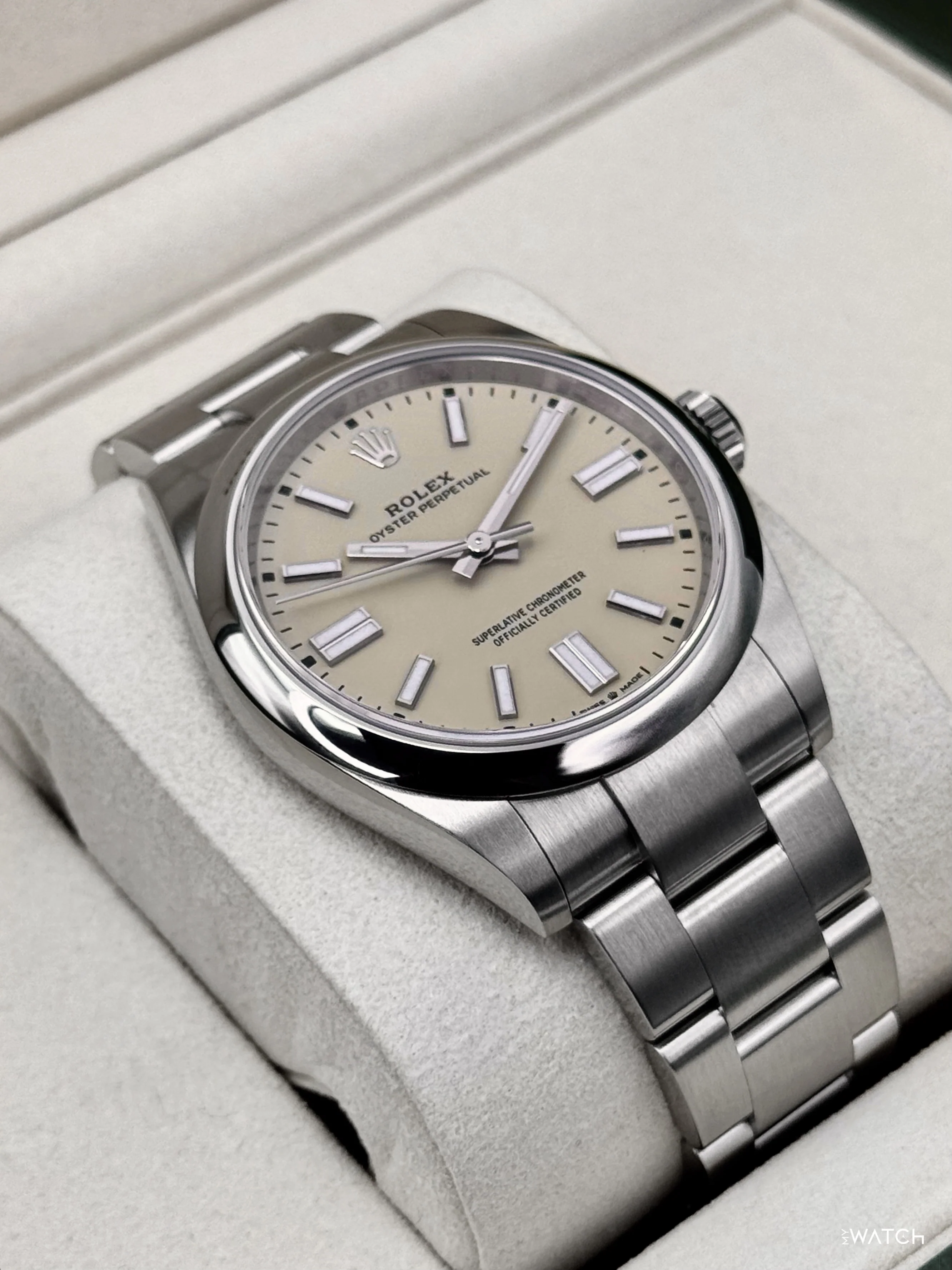 NEW 2026 Rolex Oyster Perpetual 41mm 134300 Beige Dial - Image 6