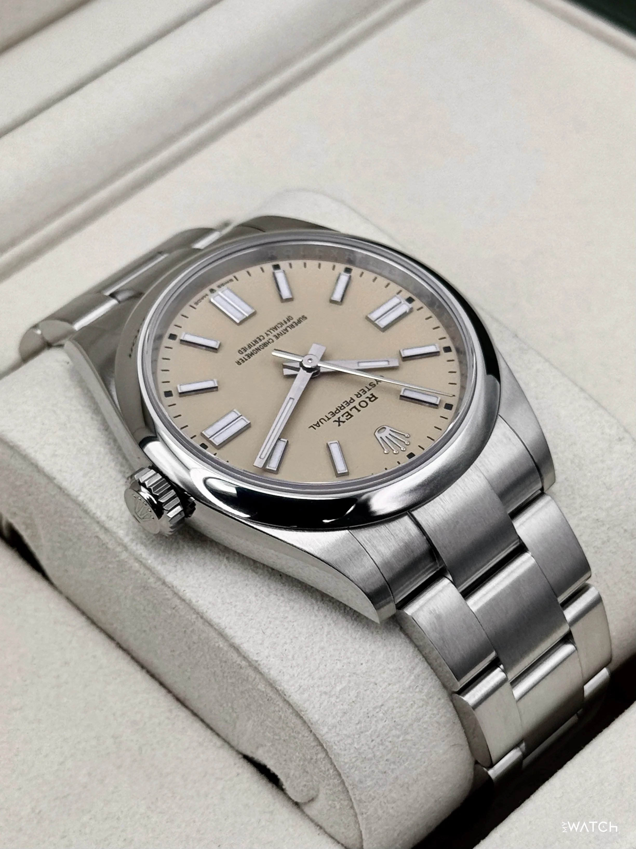 NEW 2026 Rolex Oyster Perpetual 41mm 134300 Beige Dial - Image 8