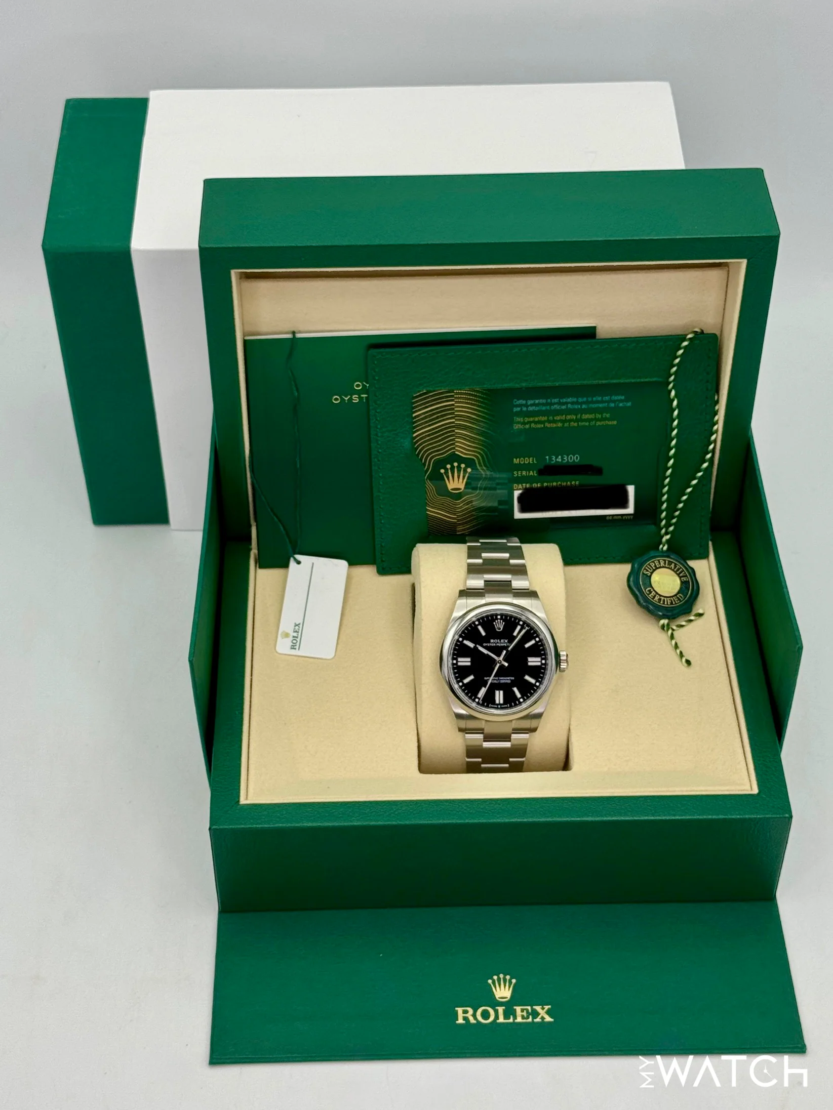 NEW 2026 Rolex Oyster Perpetual 41mm 134300 Black Dial - Image 9