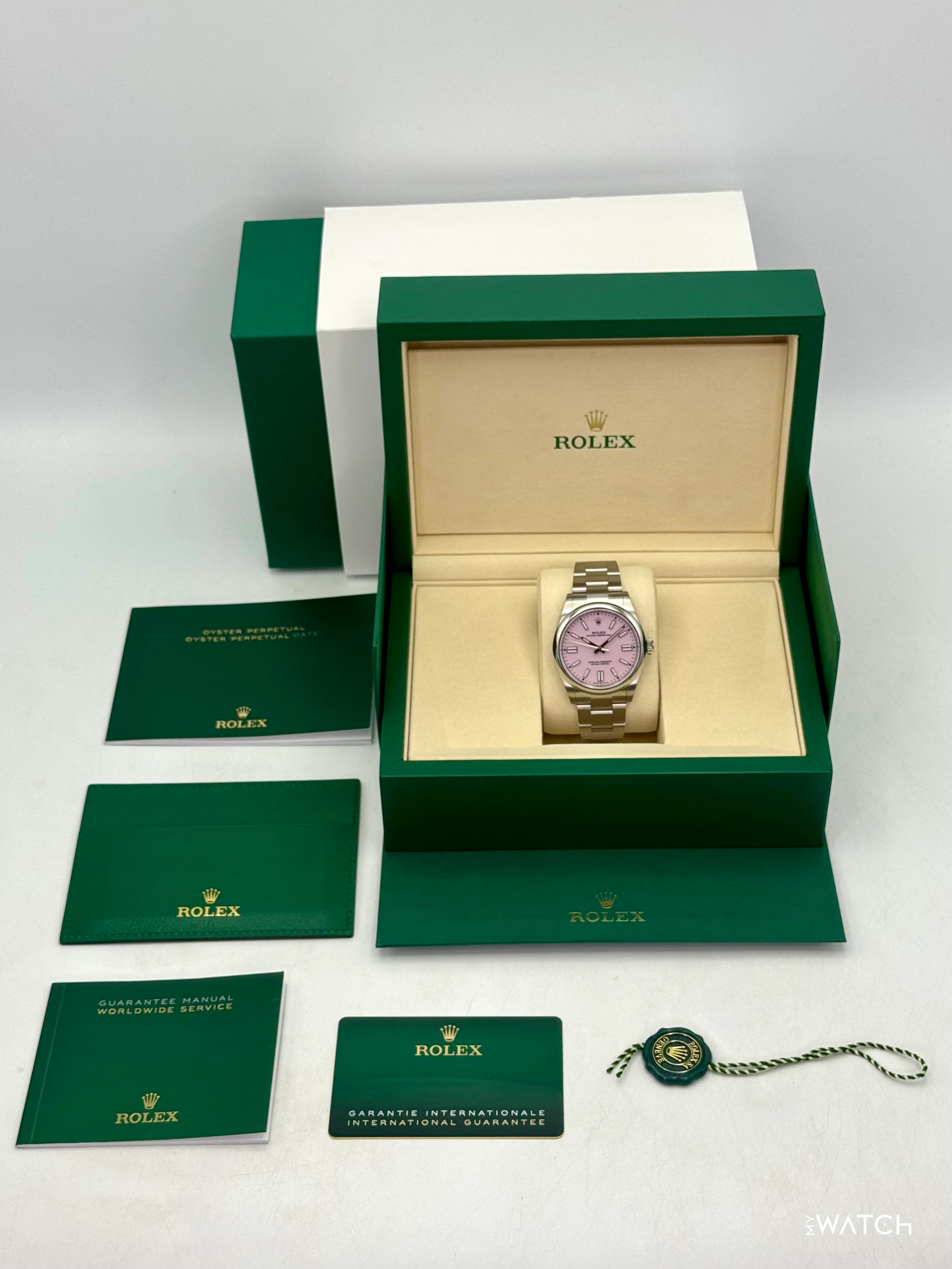 NEW 2026 Rolex Oyster Perpetual 41mm 134300 Candy Pink Dial (STICKERED) - Image 10