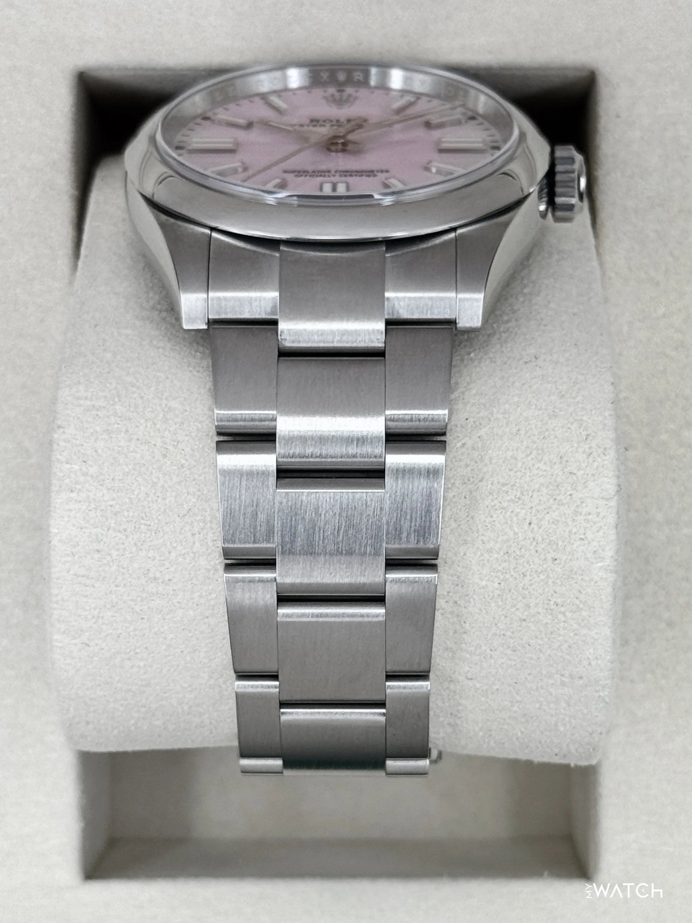 NEW 2026 Rolex Oyster Perpetual 41mm 134300 Candy Pink Dial (STICKERED) - Image 3