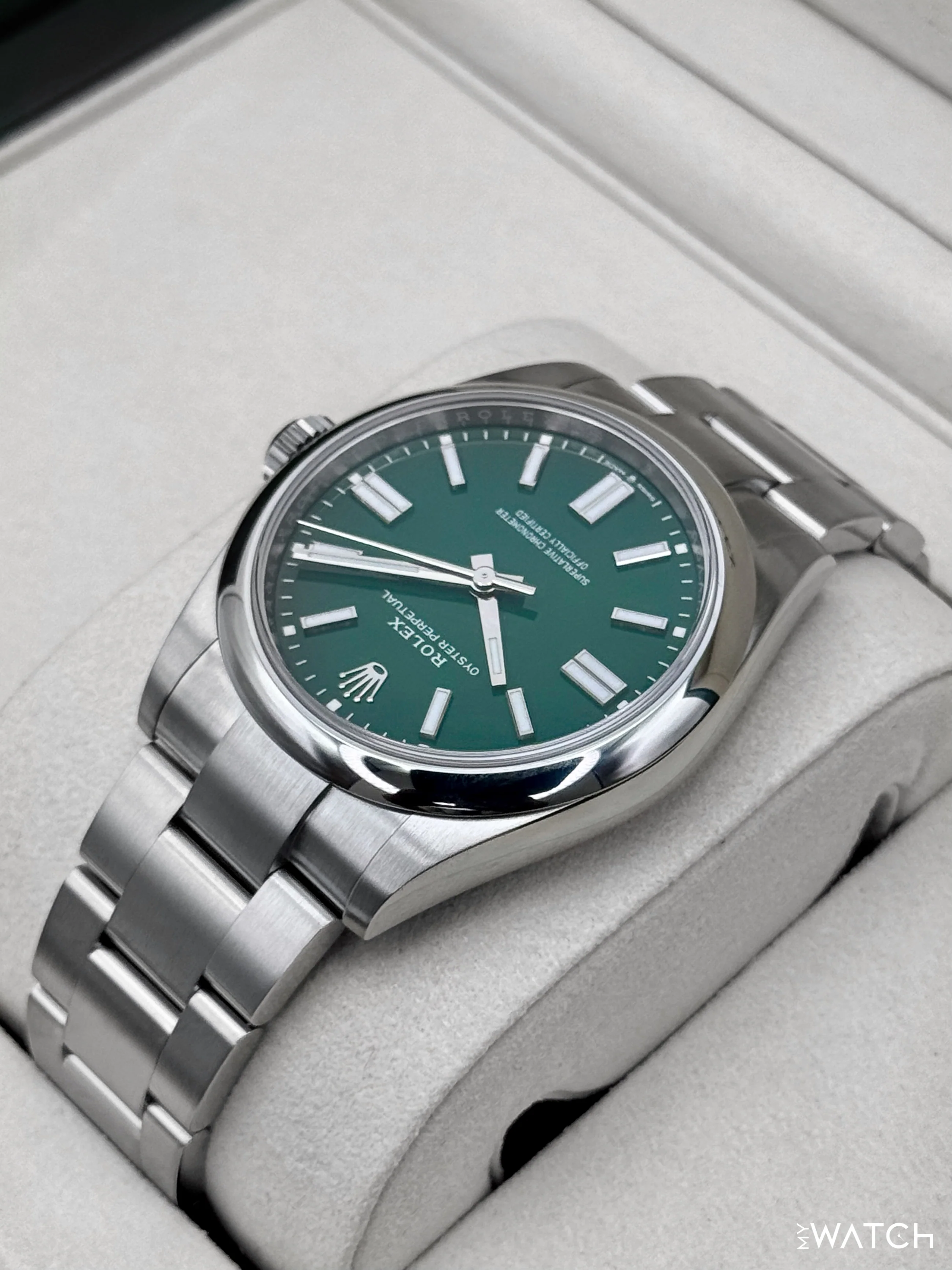 NEW 2026 Rolex Oyster Perpetual 41mm 134300 Green Dial - Image 7