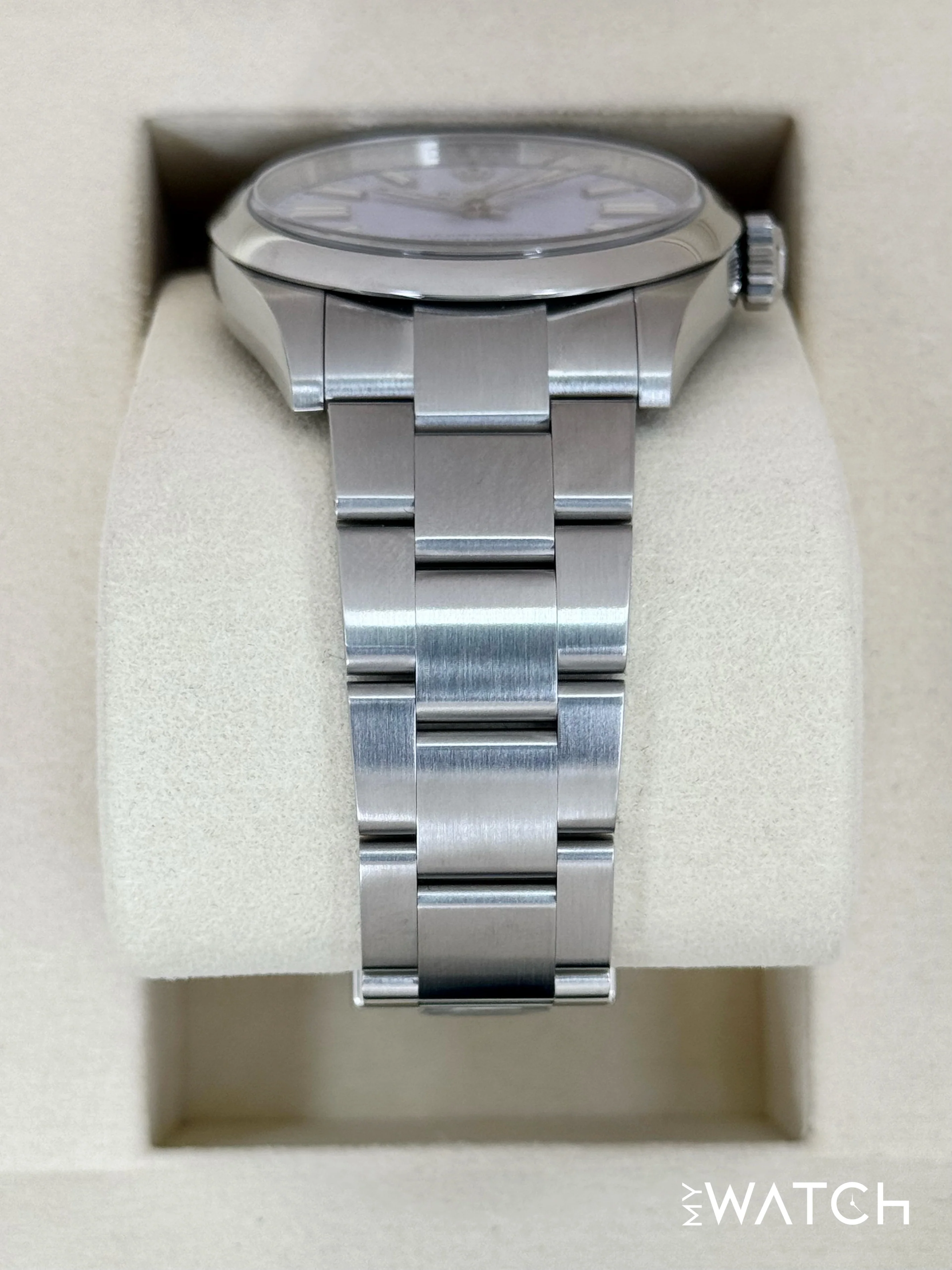 NEW 2025 Rolex Oyster Perpetual 41mm 134300 Lavender Dial (STICKERED) - Image 3