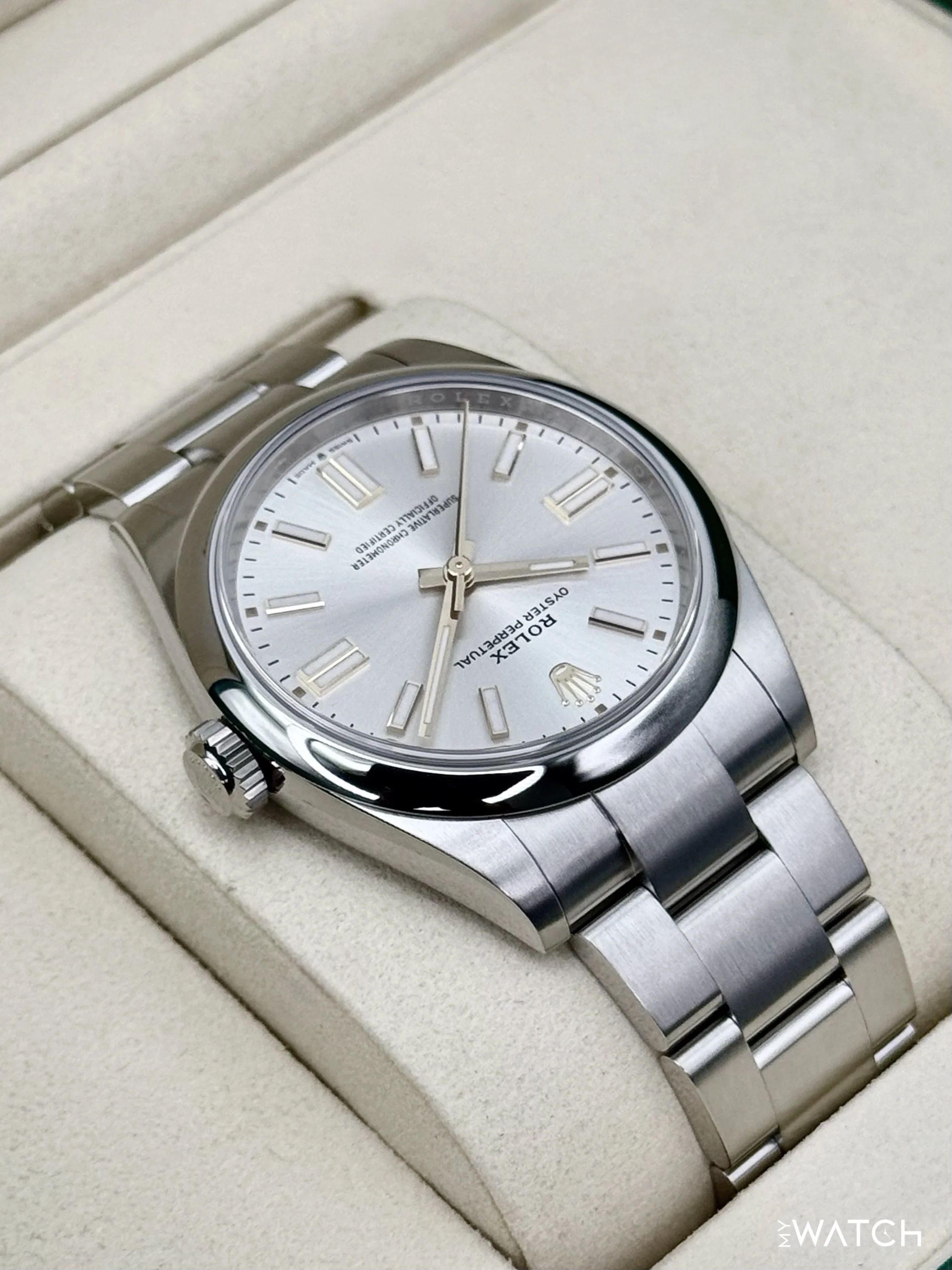 NEW 2026 Rolex Oyster Perpetual 41mm 134300 Silver Dial - Image 8