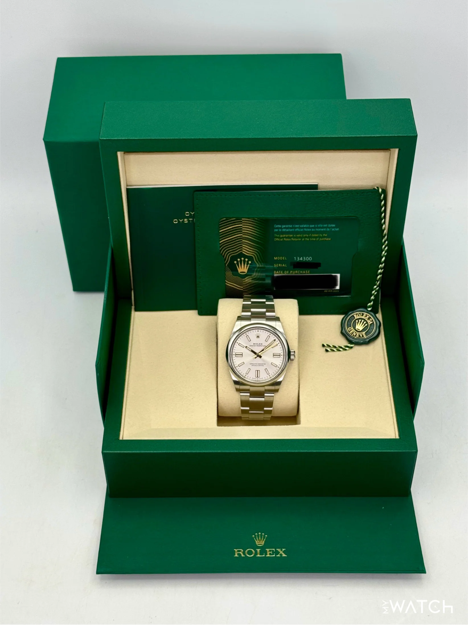 NEW 2026 Rolex Oyster Perpetual 41mm 134300 Silver Dial - Image 9