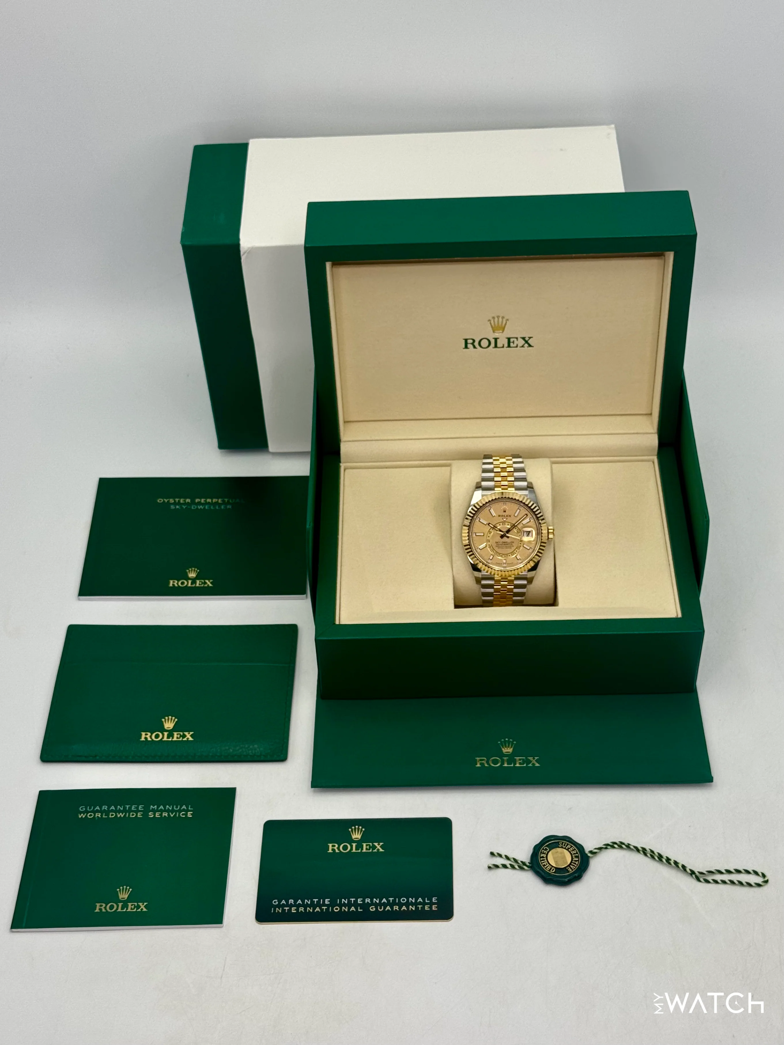 NEW 2026 Rolex Sky-Dweller 42mm 336933 Jubilee Champagne Dial - Image 10