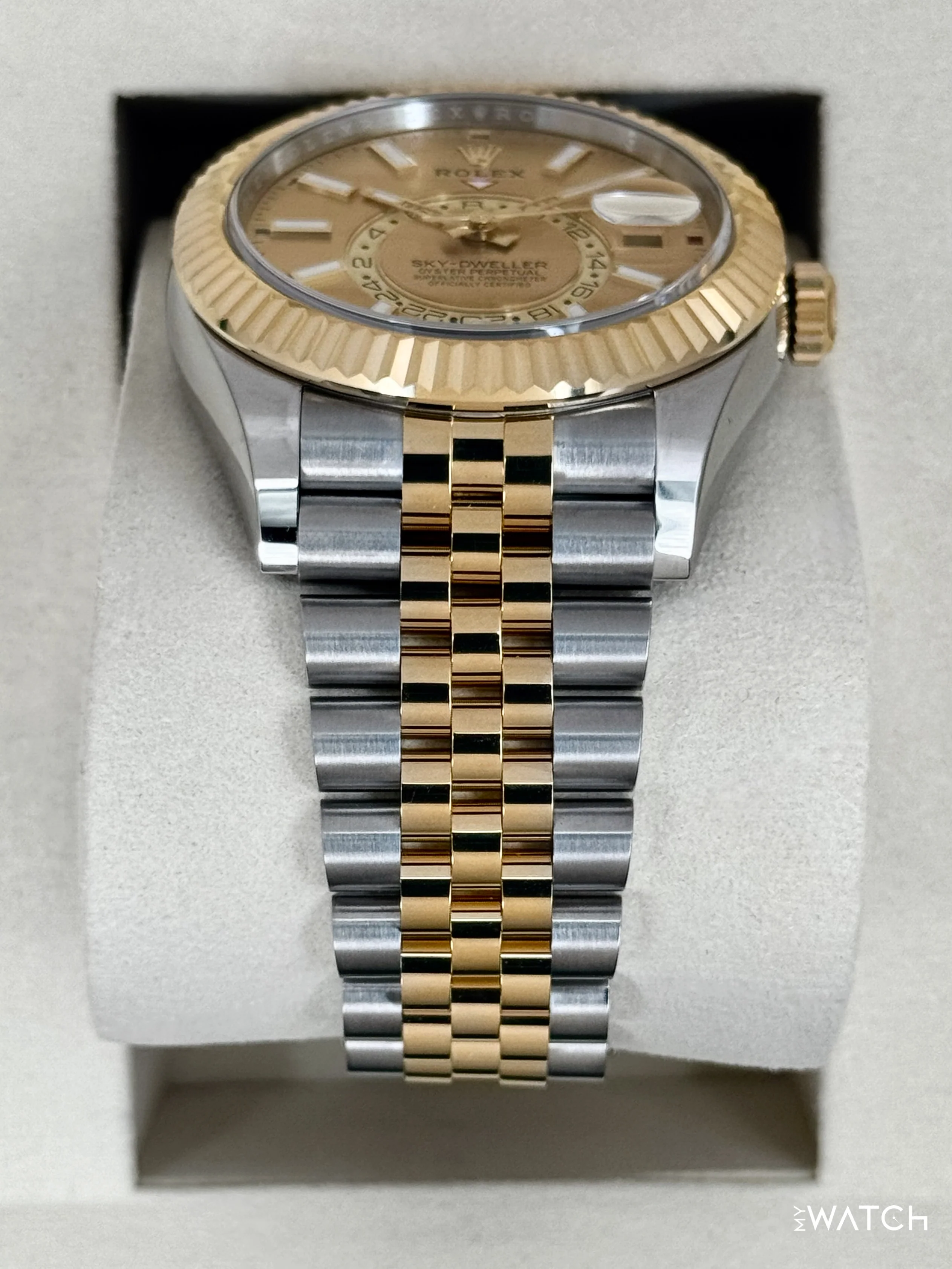 NEW 2026 Rolex Sky-Dweller 42mm 336933 Jubilee Champagne Dial - Image 3