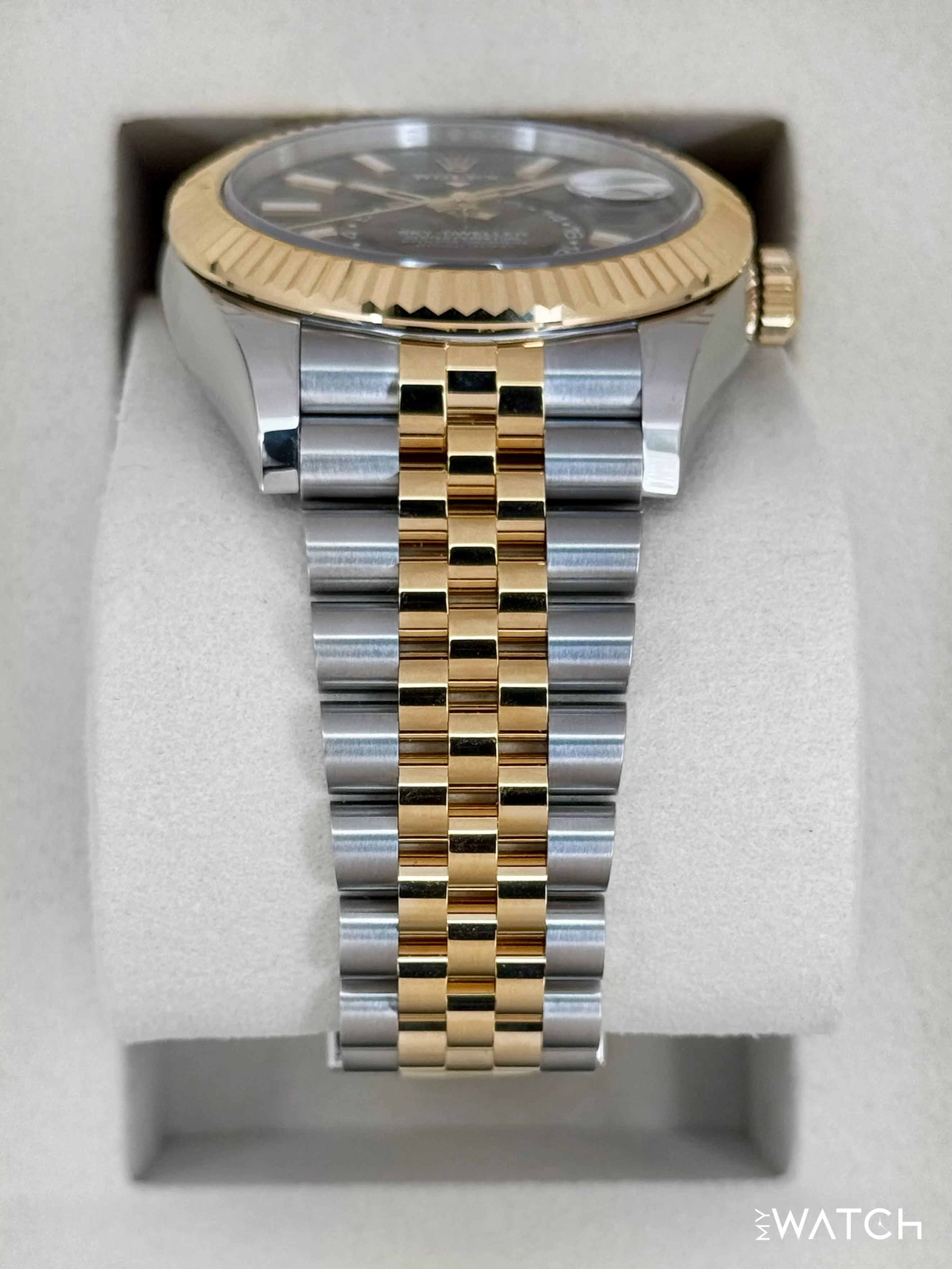NEW 2026 Rolex Sky-Dweller 42mm 336933 Two-Tone Jubilee Black Dial - Image 3