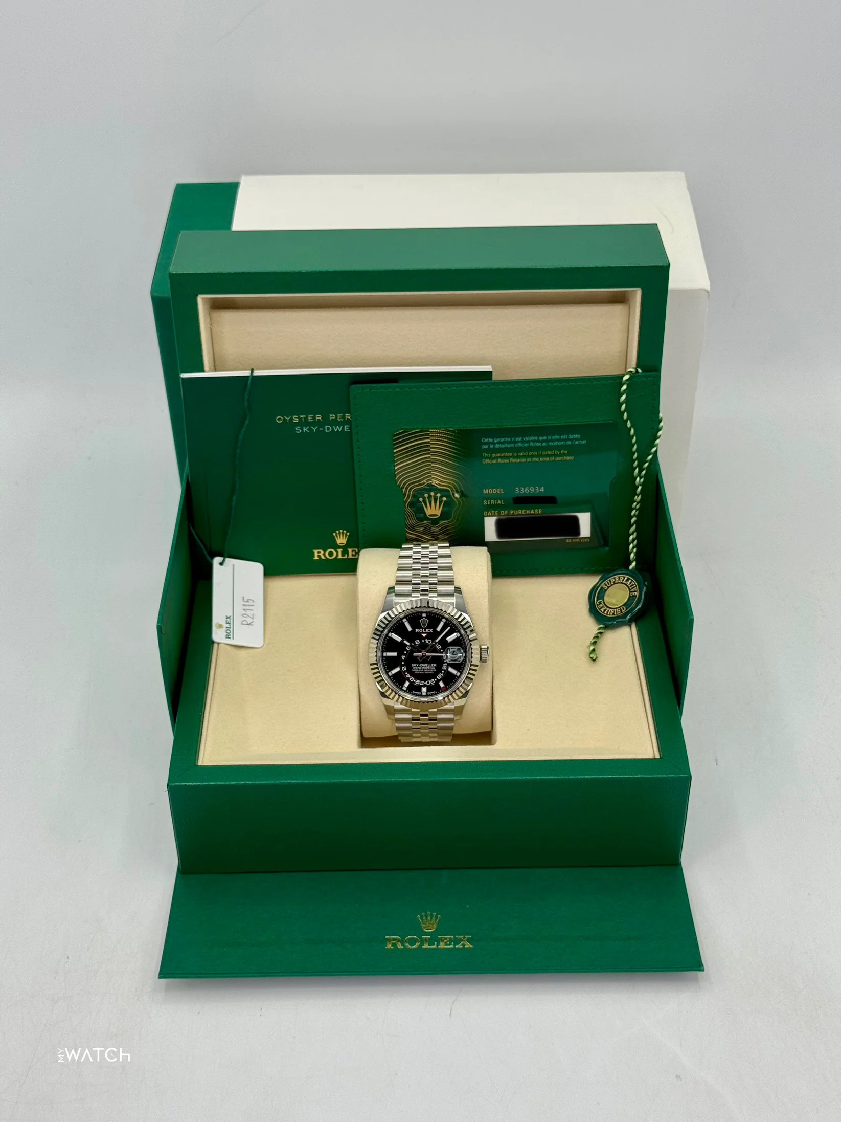 NEW 2026 Rolex Sky-Dweller 42mm 336934 Jubilee Black Dial - Image 9