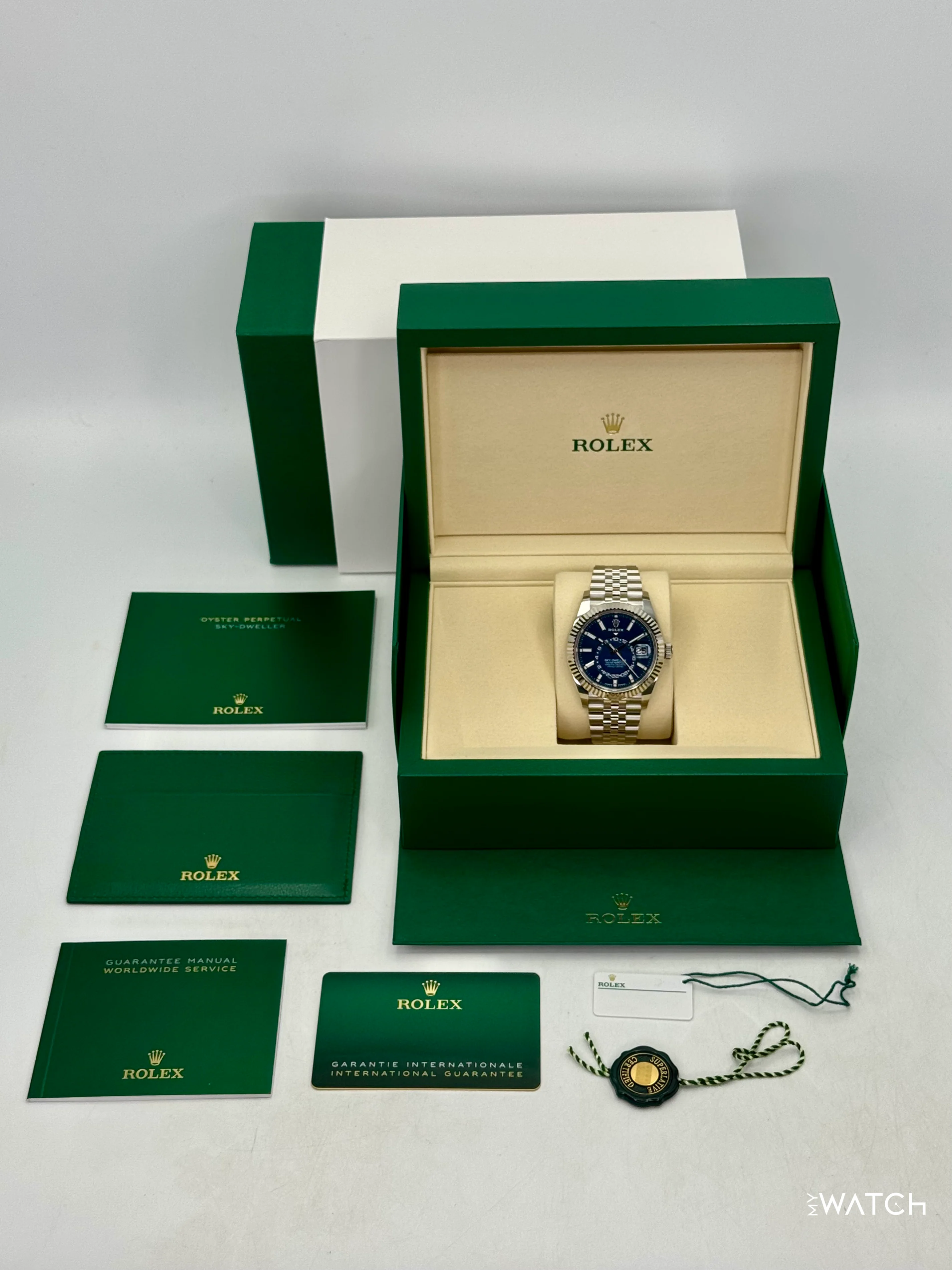 NEW 2026 Rolex Sky-Dweller 42mm 336934 Jubilee Blue Dial - Image 10