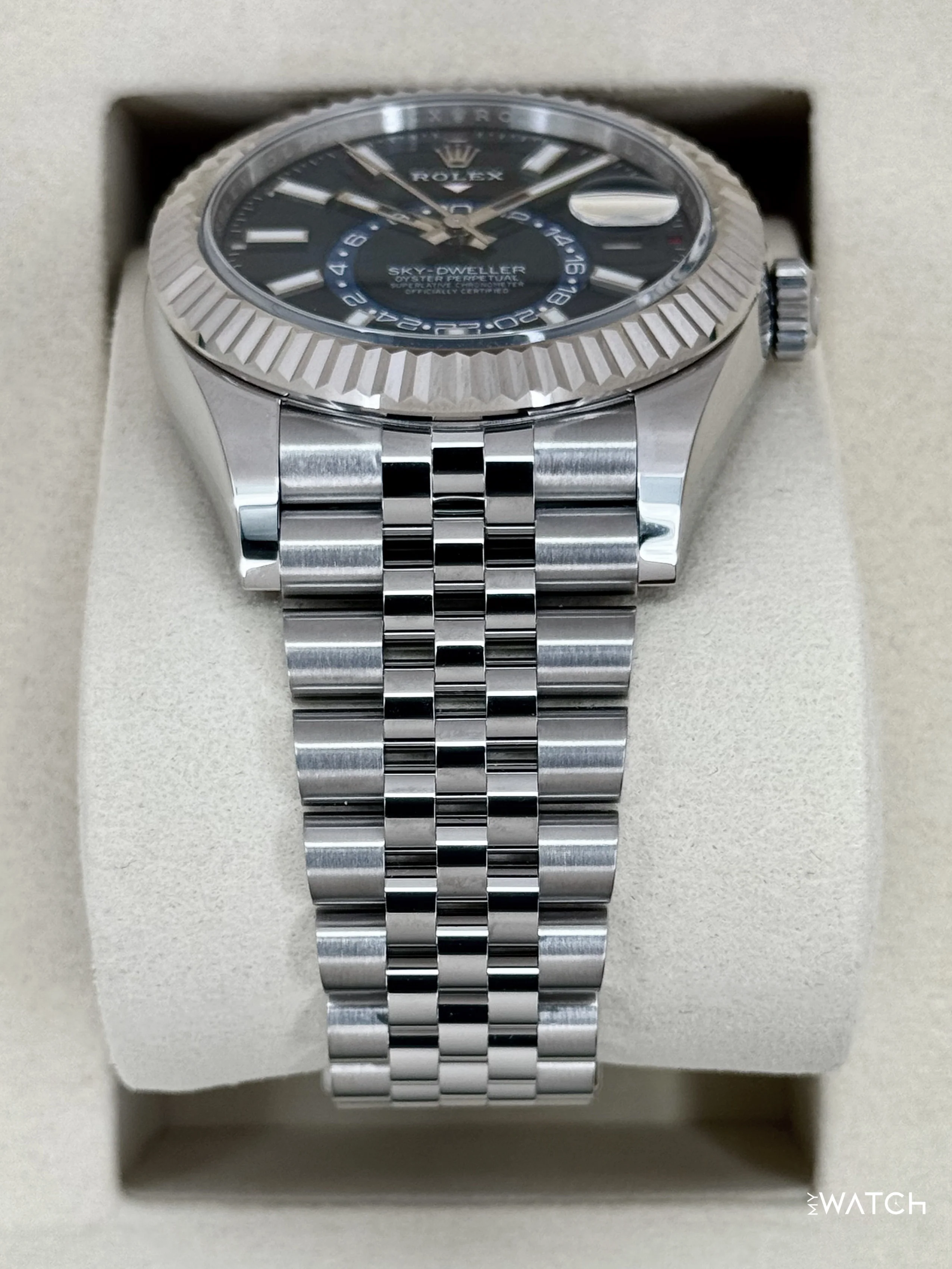 NEW 2026 Rolex Sky-Dweller 42mm 336934 Jubilee Blue Dial - Image 3