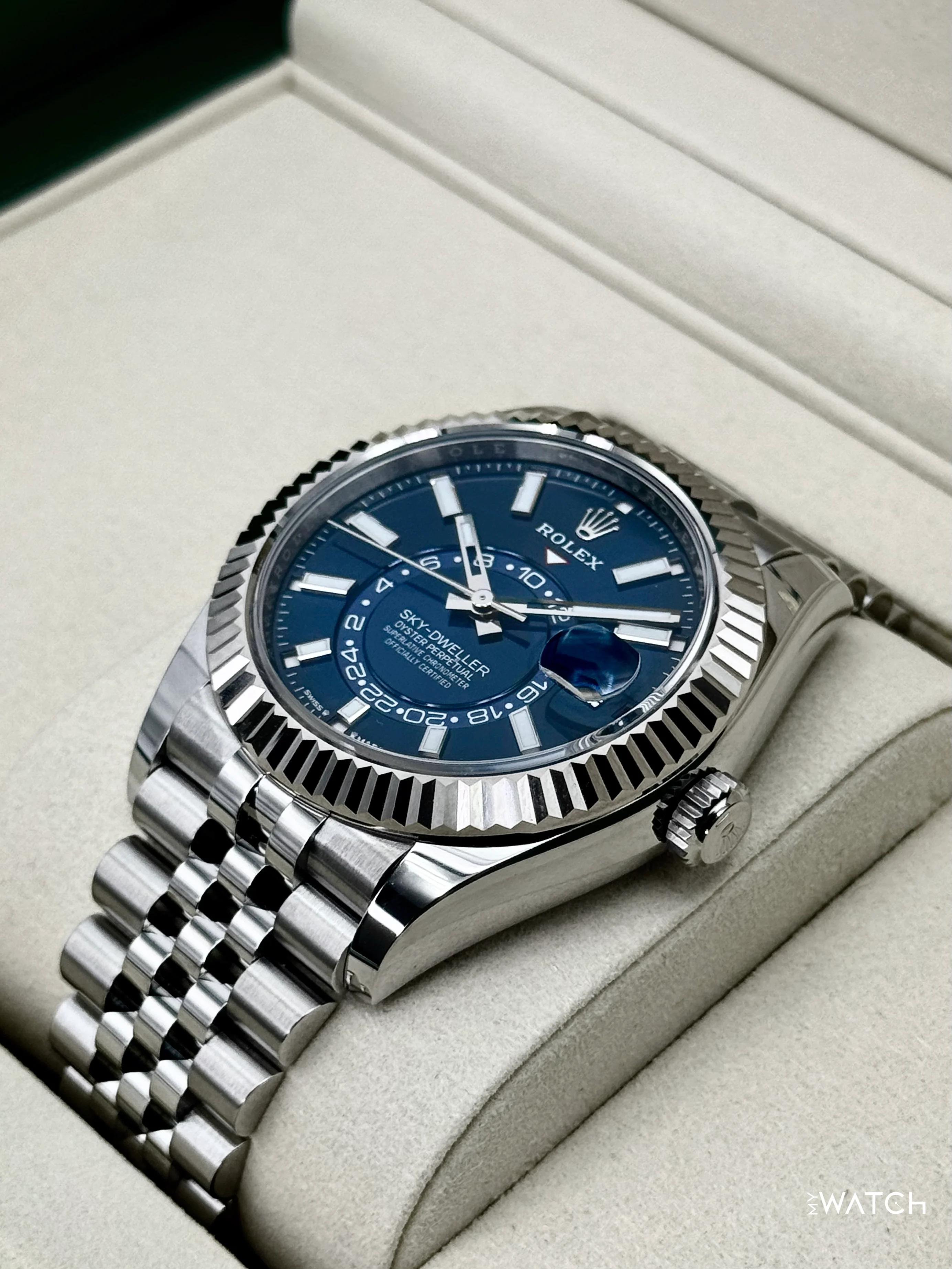 NEW 2026 Rolex Sky-Dweller 42mm 336934 Jubilee Blue Dial - Image 5