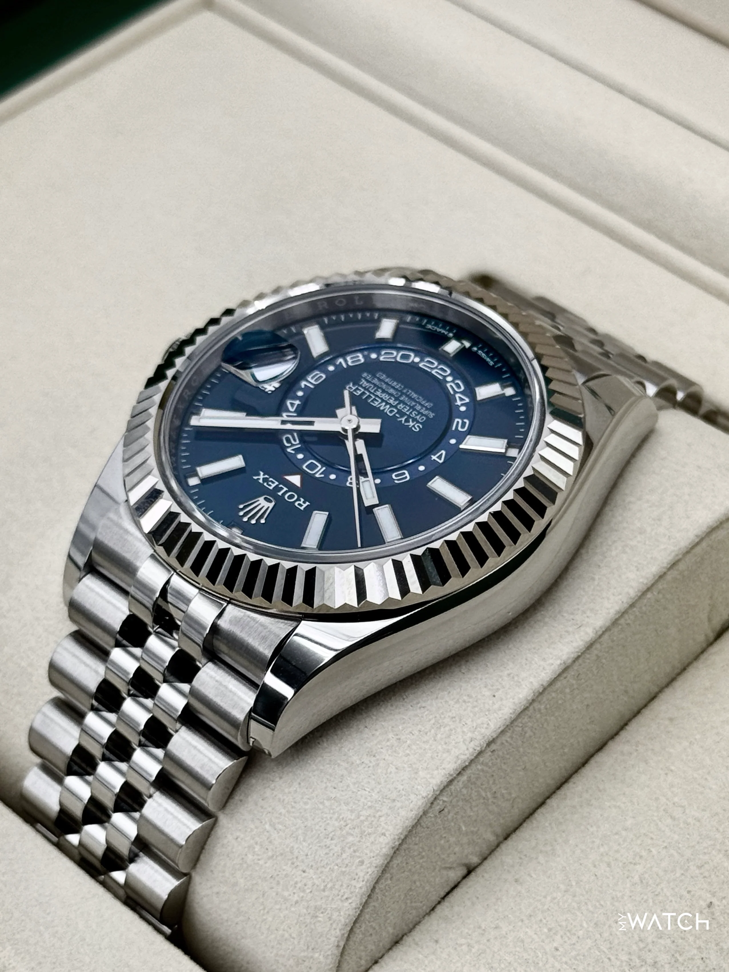NEW 2026 Rolex Sky-Dweller 42mm 336934 Jubilee Blue Dial - Image 7