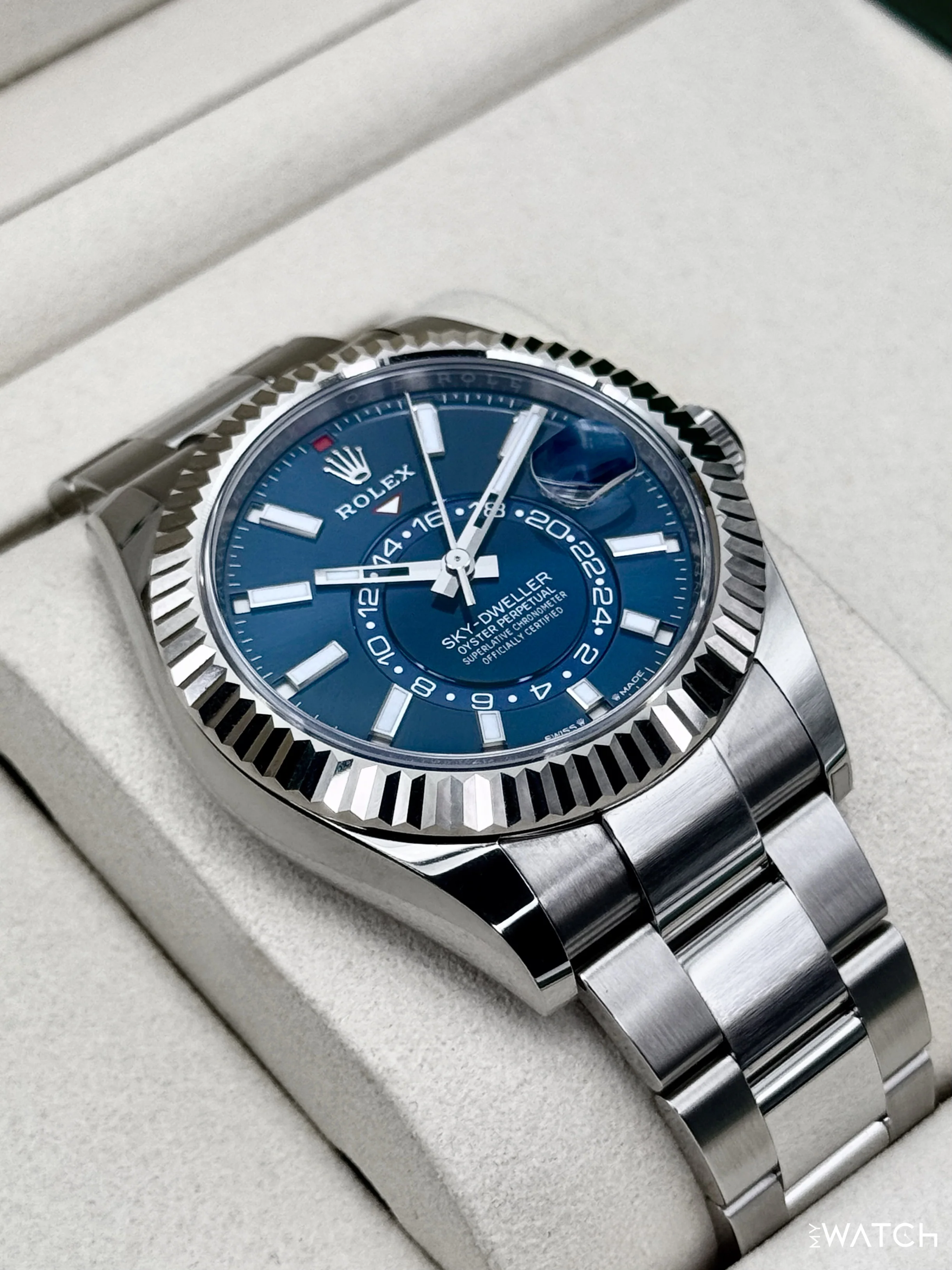 NEW 2026 Rolex Sky-Dweller 42mm 336934 Oyster Blue Dial - Image 5