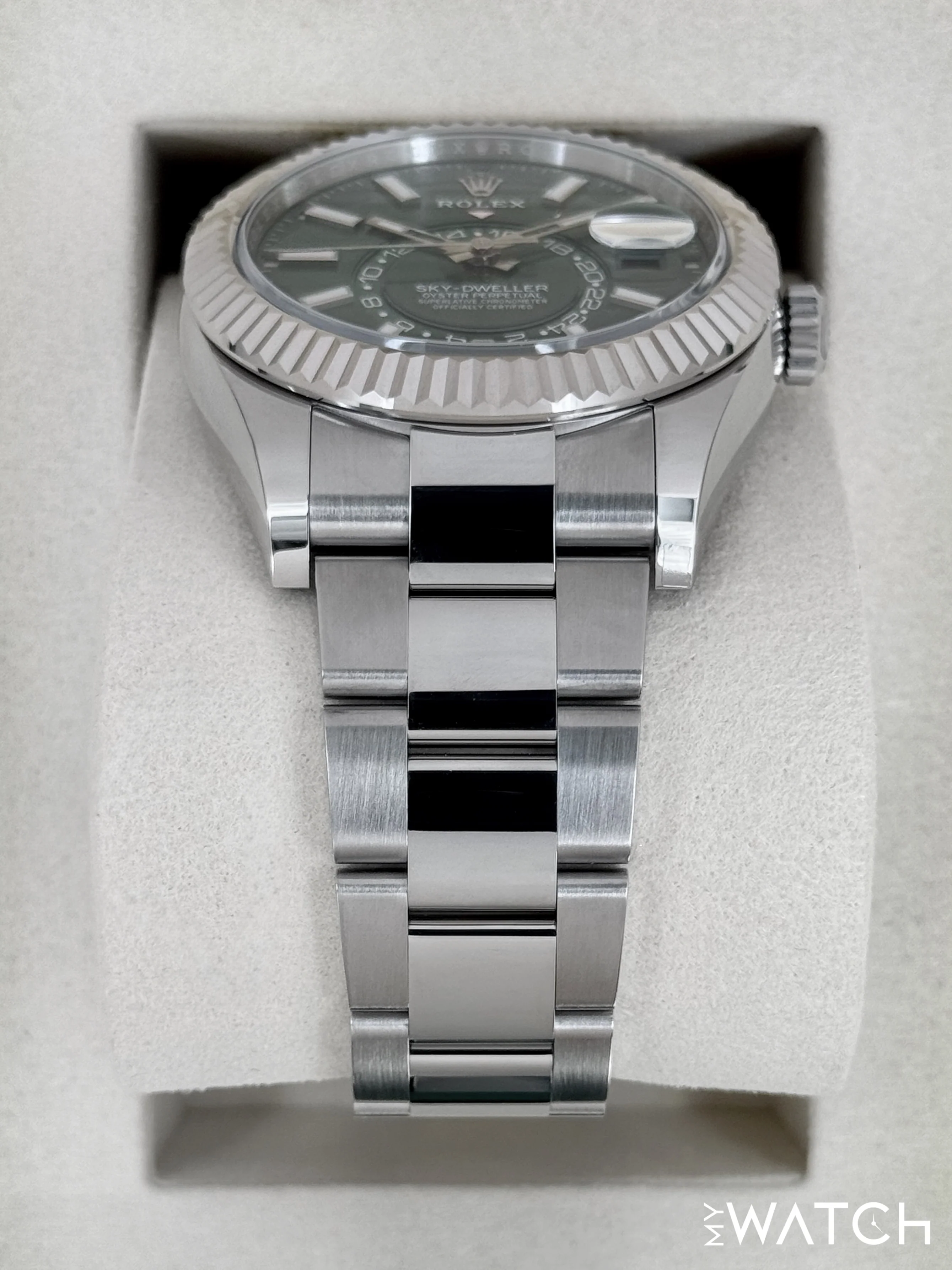 NEW 2026 Rolex Sky-Dweller 42mm 336934 Oyster Green Dial - Image 4