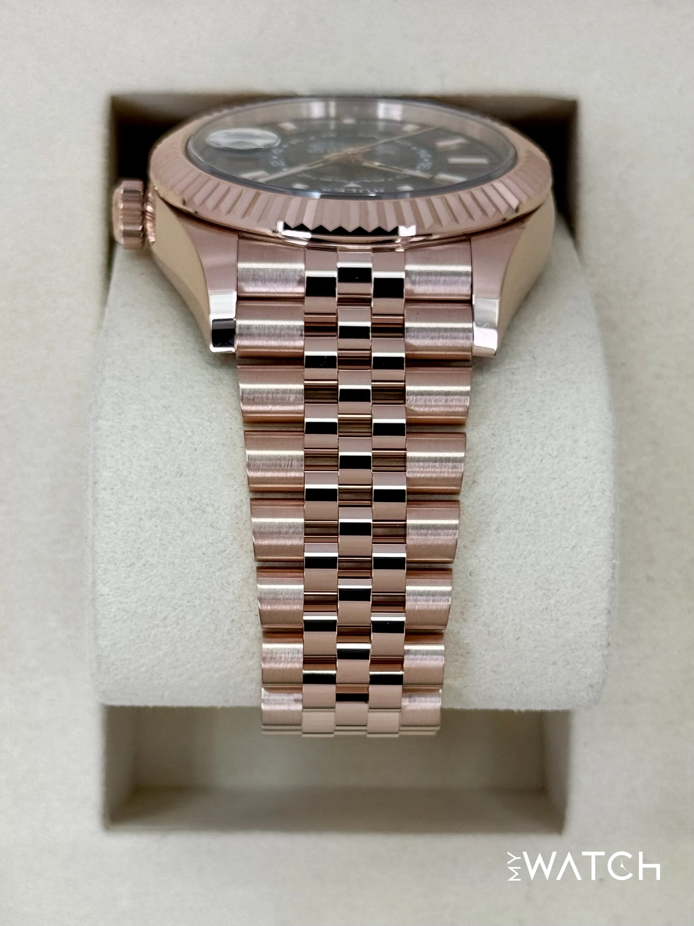 NEW 2026 Rolex Sky-Dweller 42mm 336935 Rose Gold Jubilee Blue Dial - Image 4