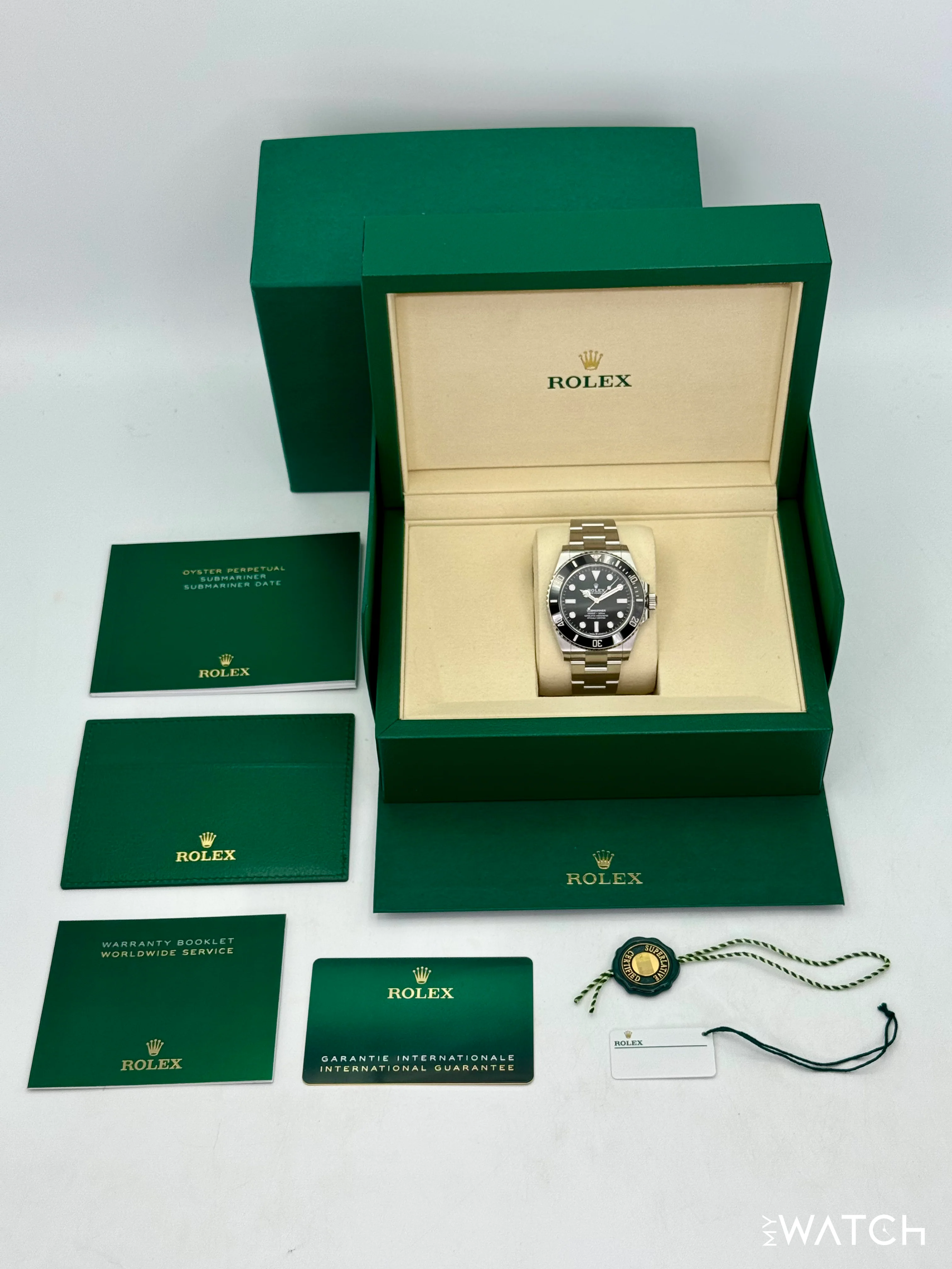 NEW 2026 Rolex Submariner 41mm 124060 Stainless Steel Black Dial - Image 10