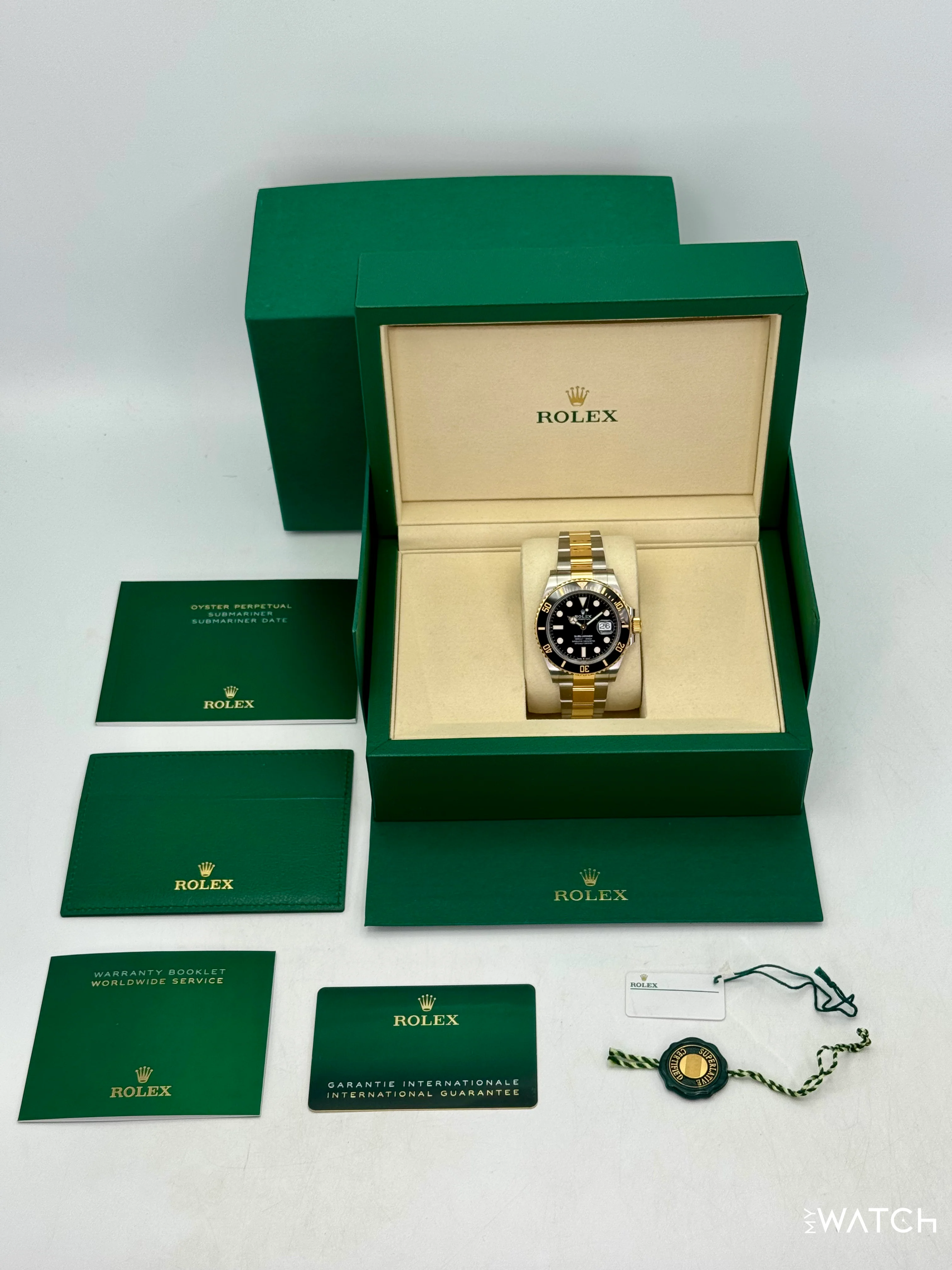 NEW 2026 Rolex Submariner 41mm 126613LN Two-Tone Black Dial - Image 10