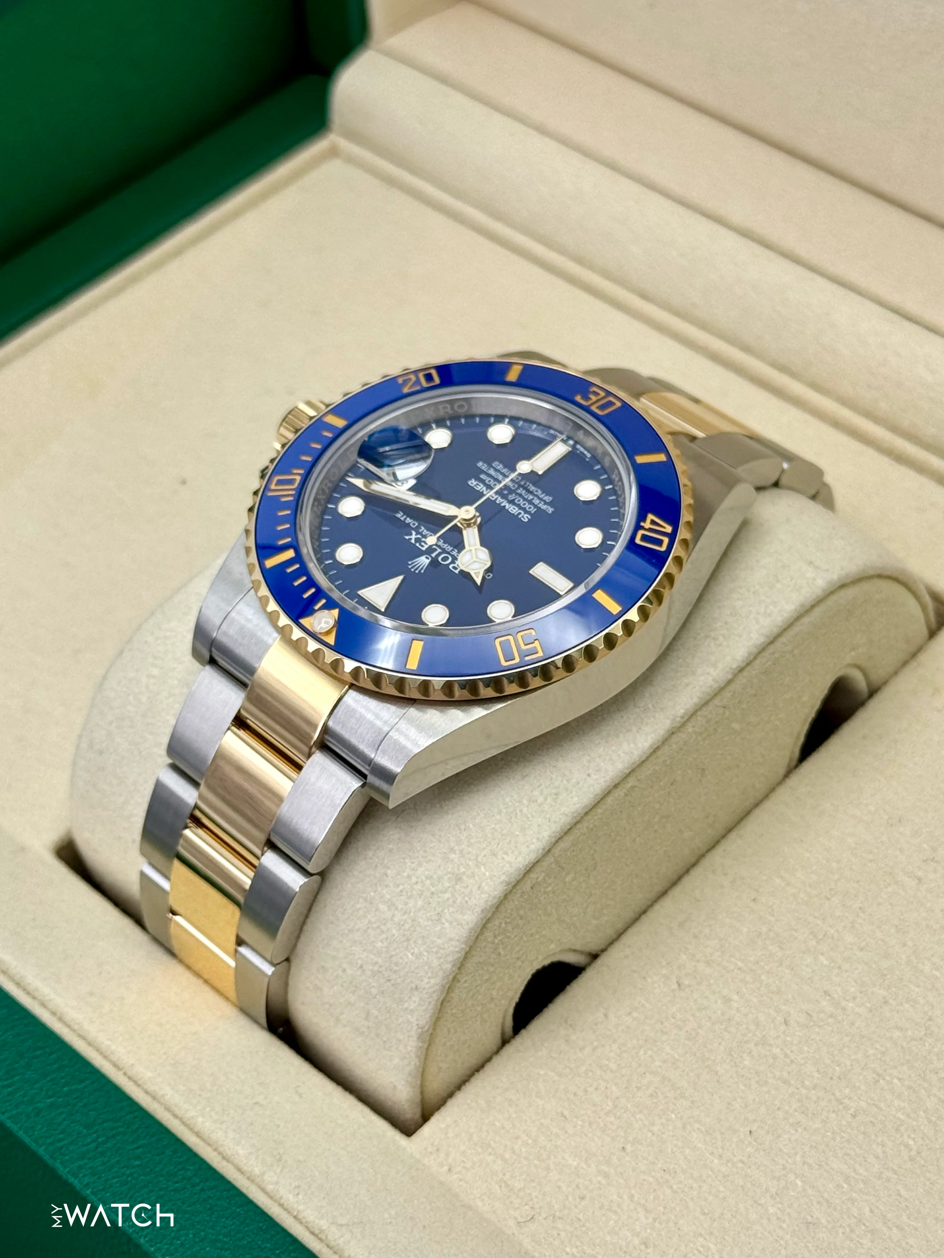 NEW 2026 Rolex Submariner "Bluesy" 41mm 126613LB Two-Tone Blue Dial - Image 5