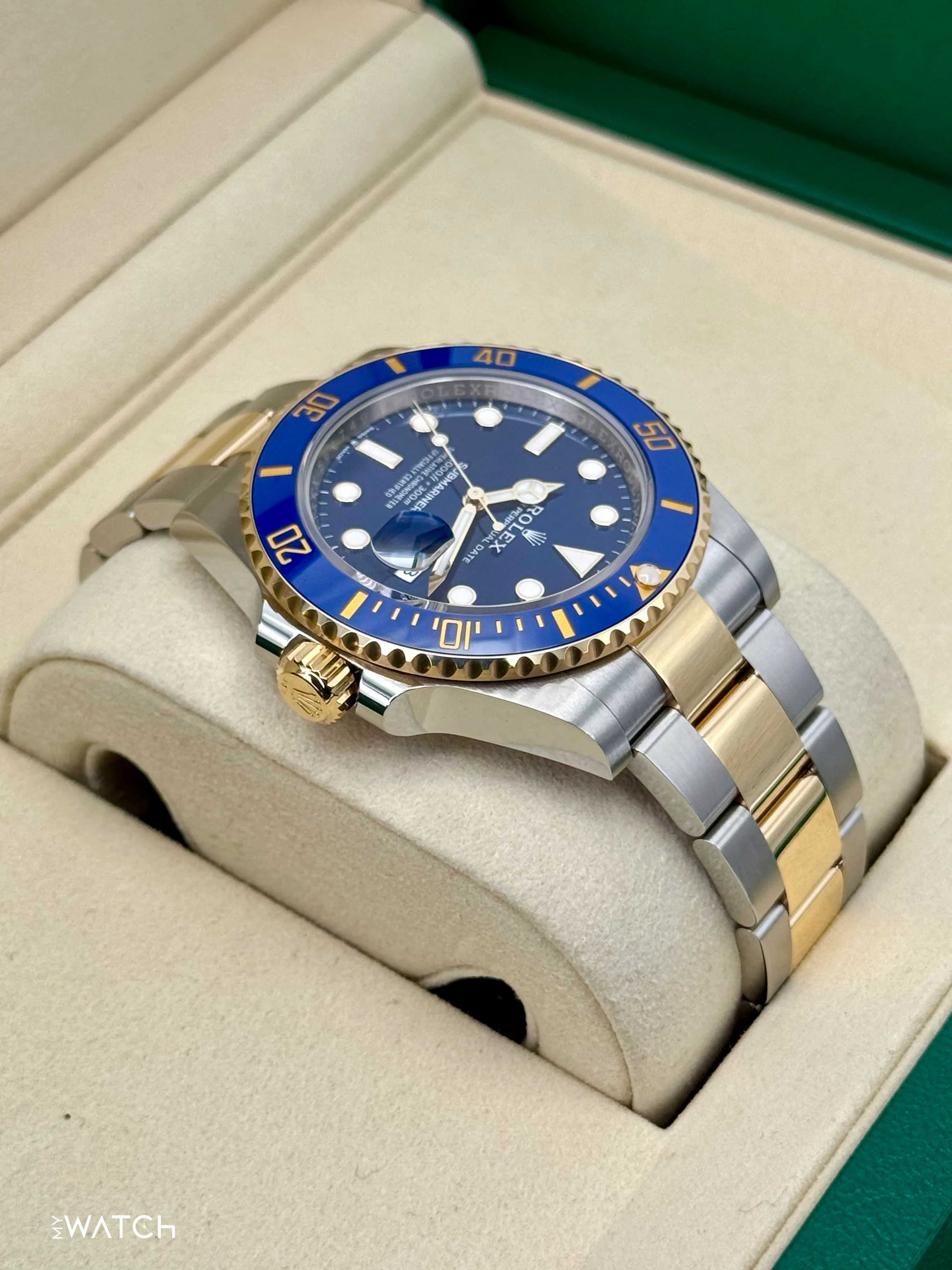 NEW 2026 Rolex Submariner "Bluesy" 41mm 126613LB Two-Tone Blue Dial - Image 6
