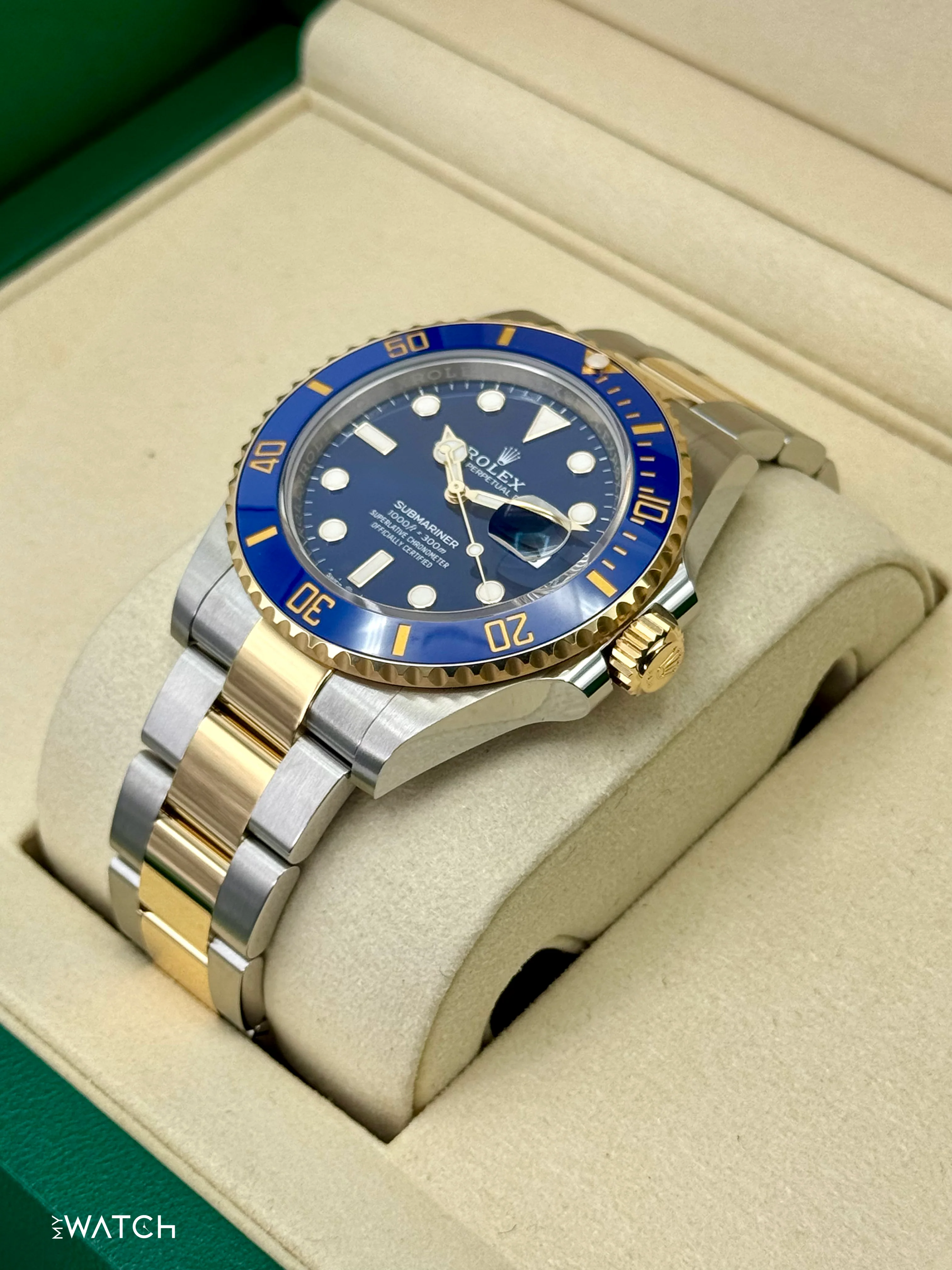 NEW 2026 Rolex Submariner "Bluesy" 41mm 126613LB Two-Tone Blue Dial - Image 7