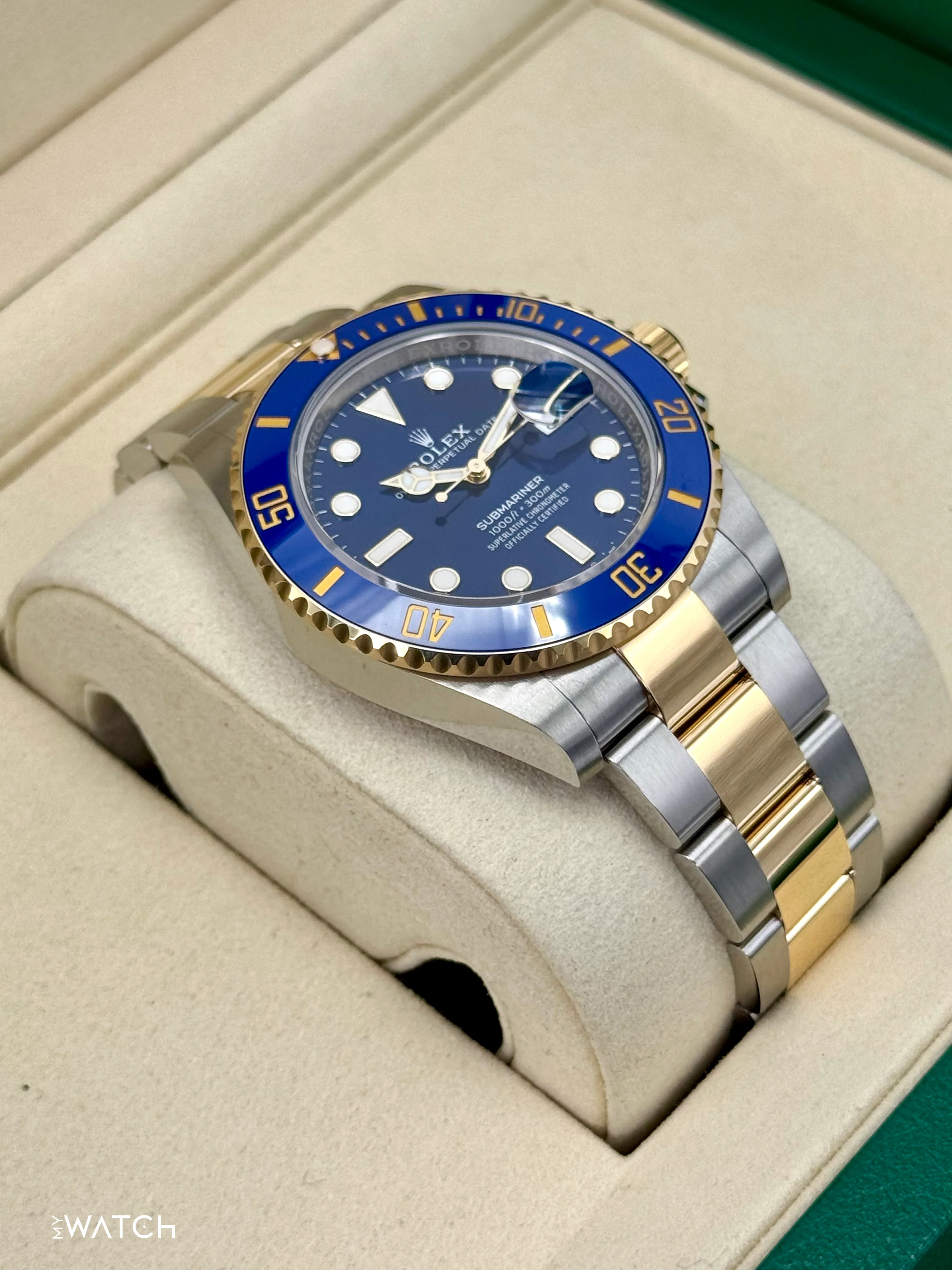 NEW 2026 Rolex Submariner "Bluesy" 41mm 126613LB Two-Tone Blue Dial - Image 8