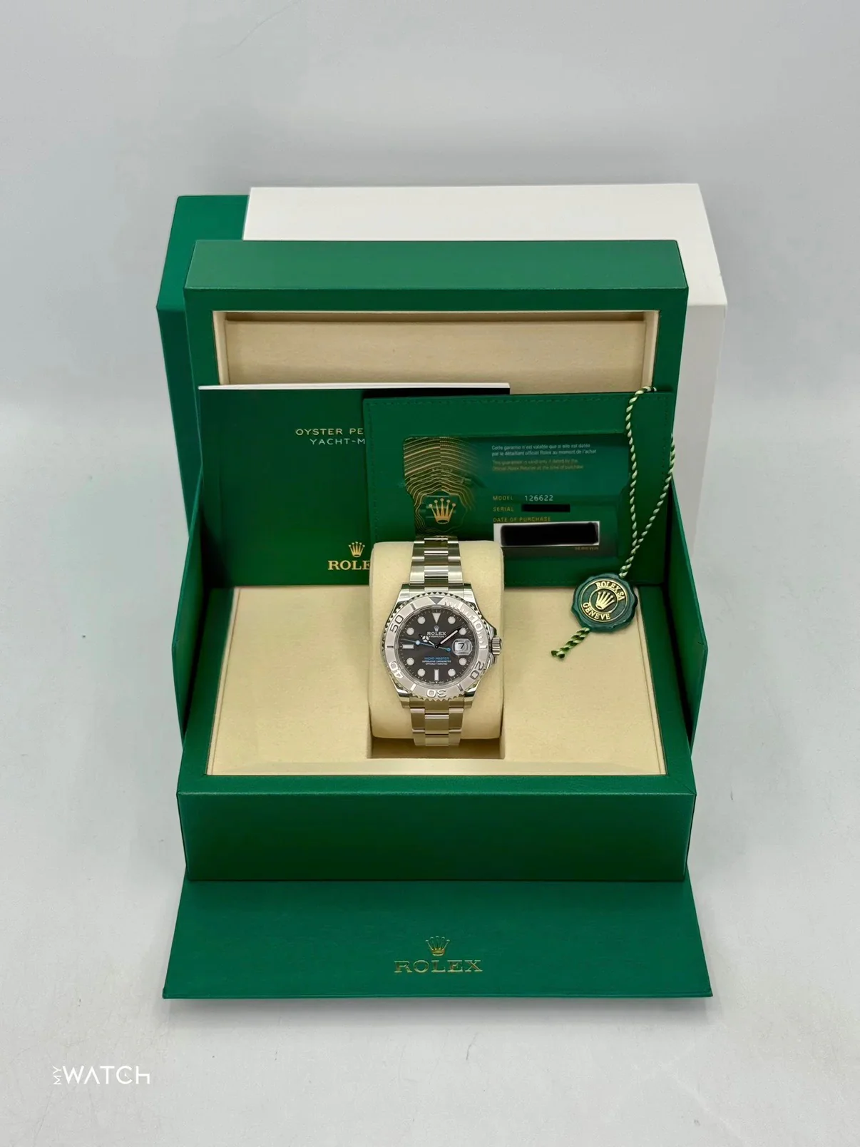 NEW 2026 Rolex Yacht-Master 40mm 126622 Stainless Steel Rhodium Dial - Image 9