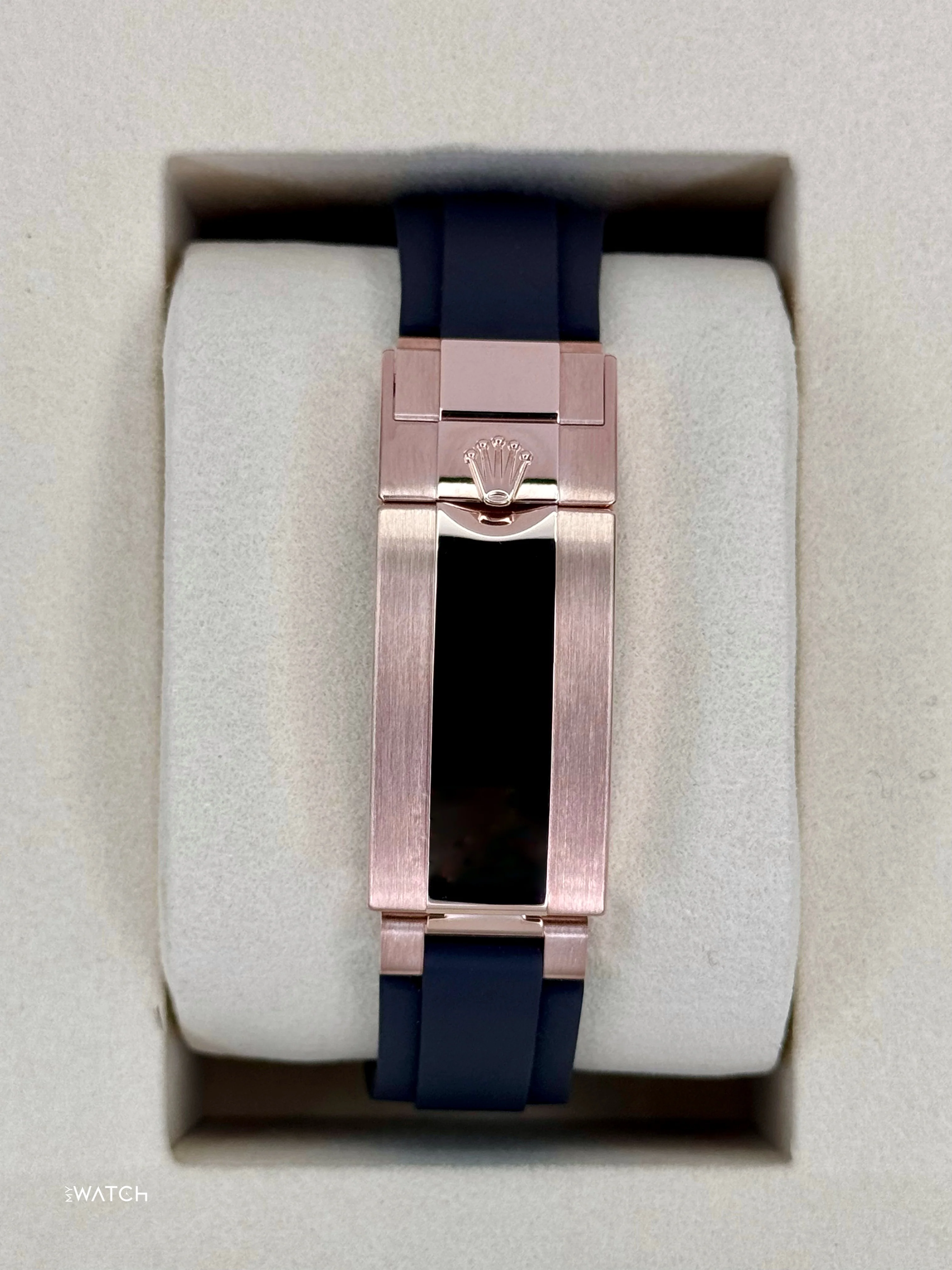 NEW 2026 Rolex Yacht-Master 40mm 126655 Rose Gold Oysterflex Black Dial - Image 2