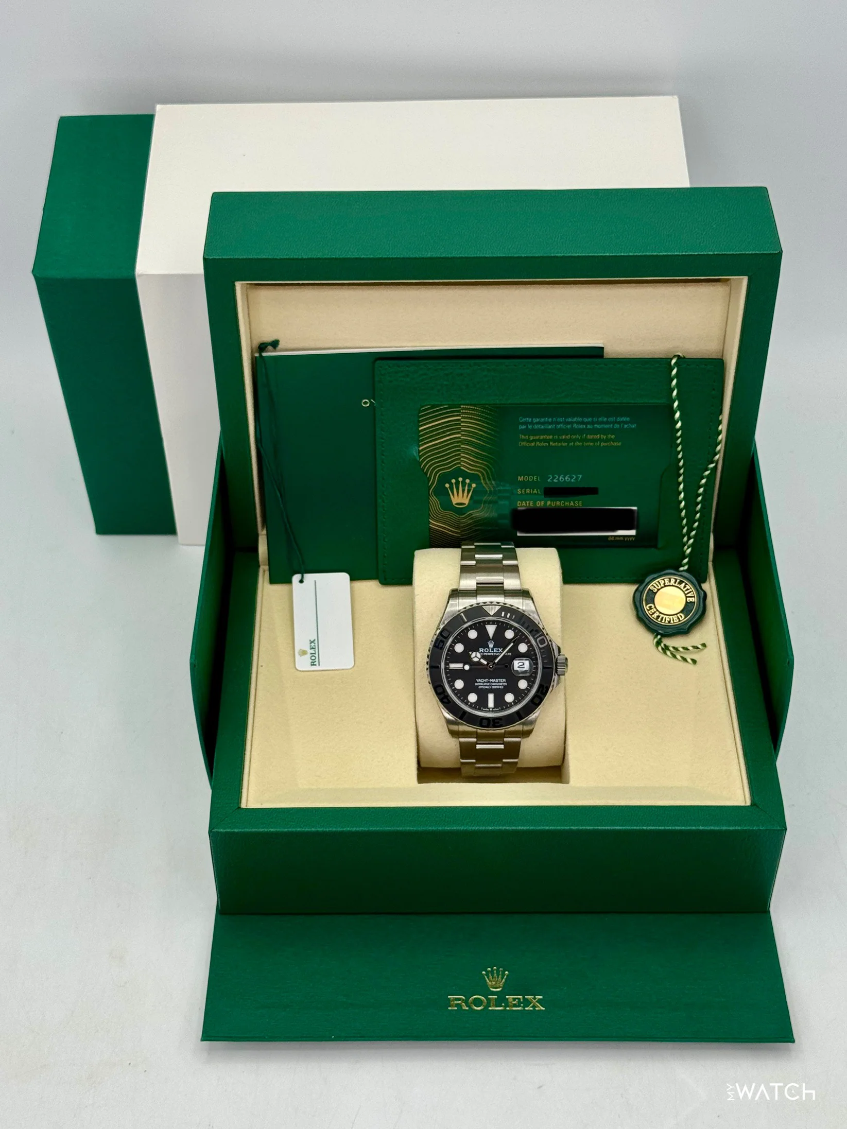 NEW 2026 Rolex Yacht-Master 42mm 226627 Titanium (STICKERED) - Image 9