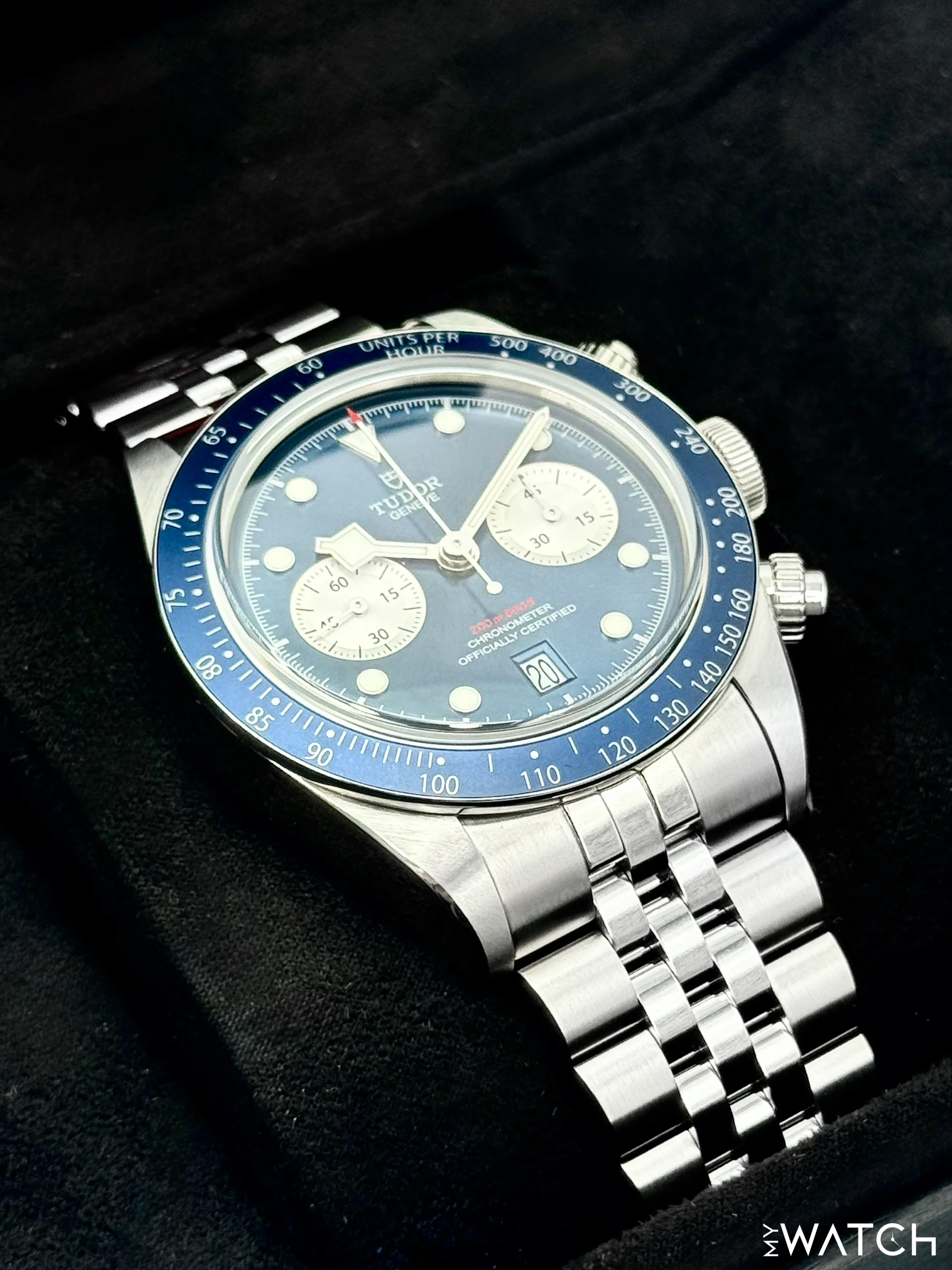 NEW 2026 Tudor Black Bay Chrono 41mm 79360B Blue Dial - Image 6