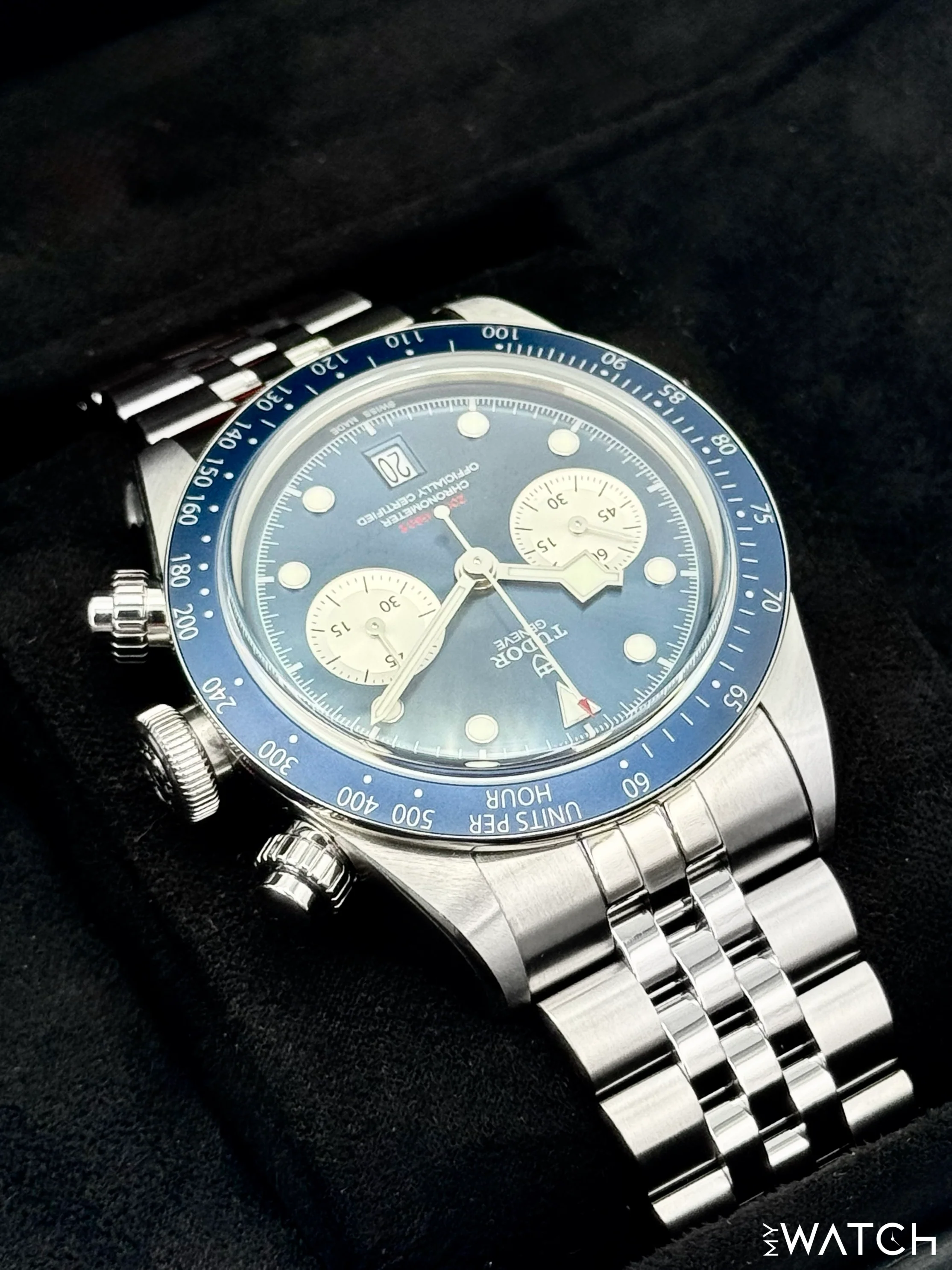 NEW 2026 Tudor Black Bay Chrono 41mm 79360B Blue Dial - Image 8